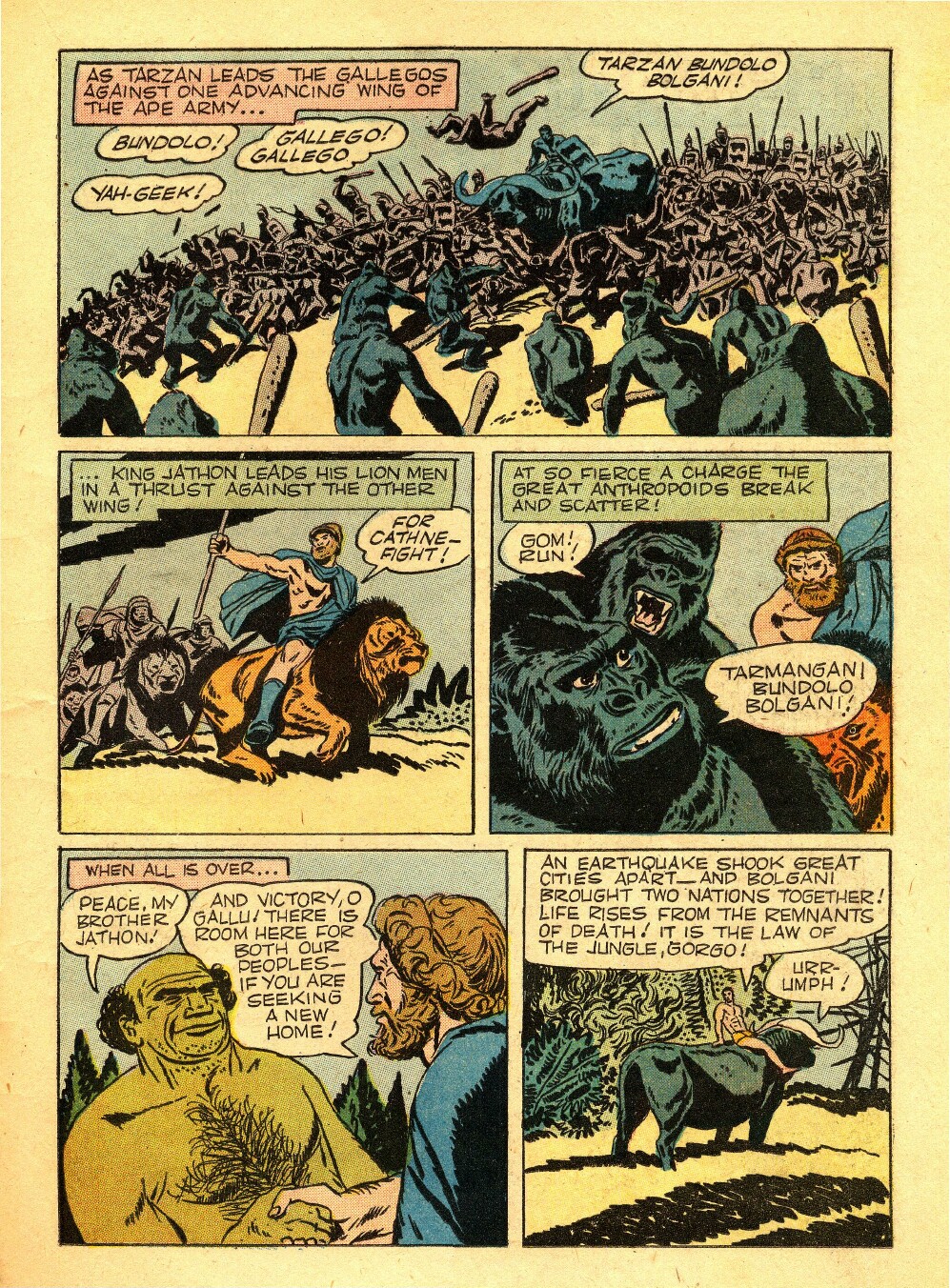 Read online Tarzan (1948) comic -  Issue #103 - 15