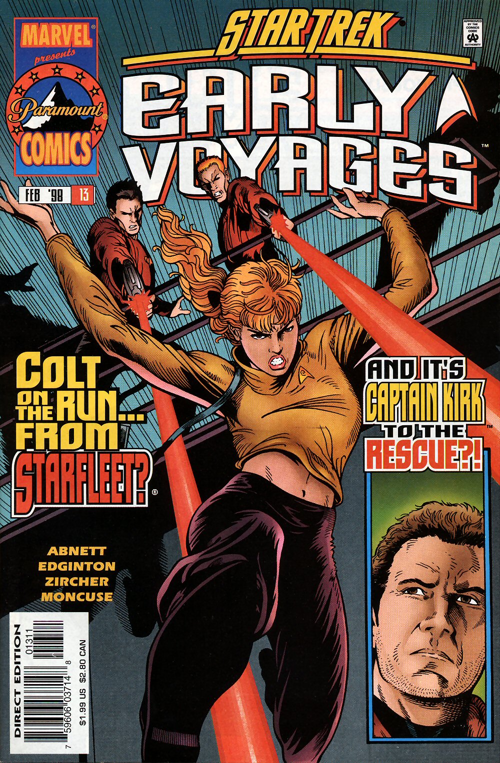 Read online Star Trek: Early Voyages comic -  Issue #13 - 1