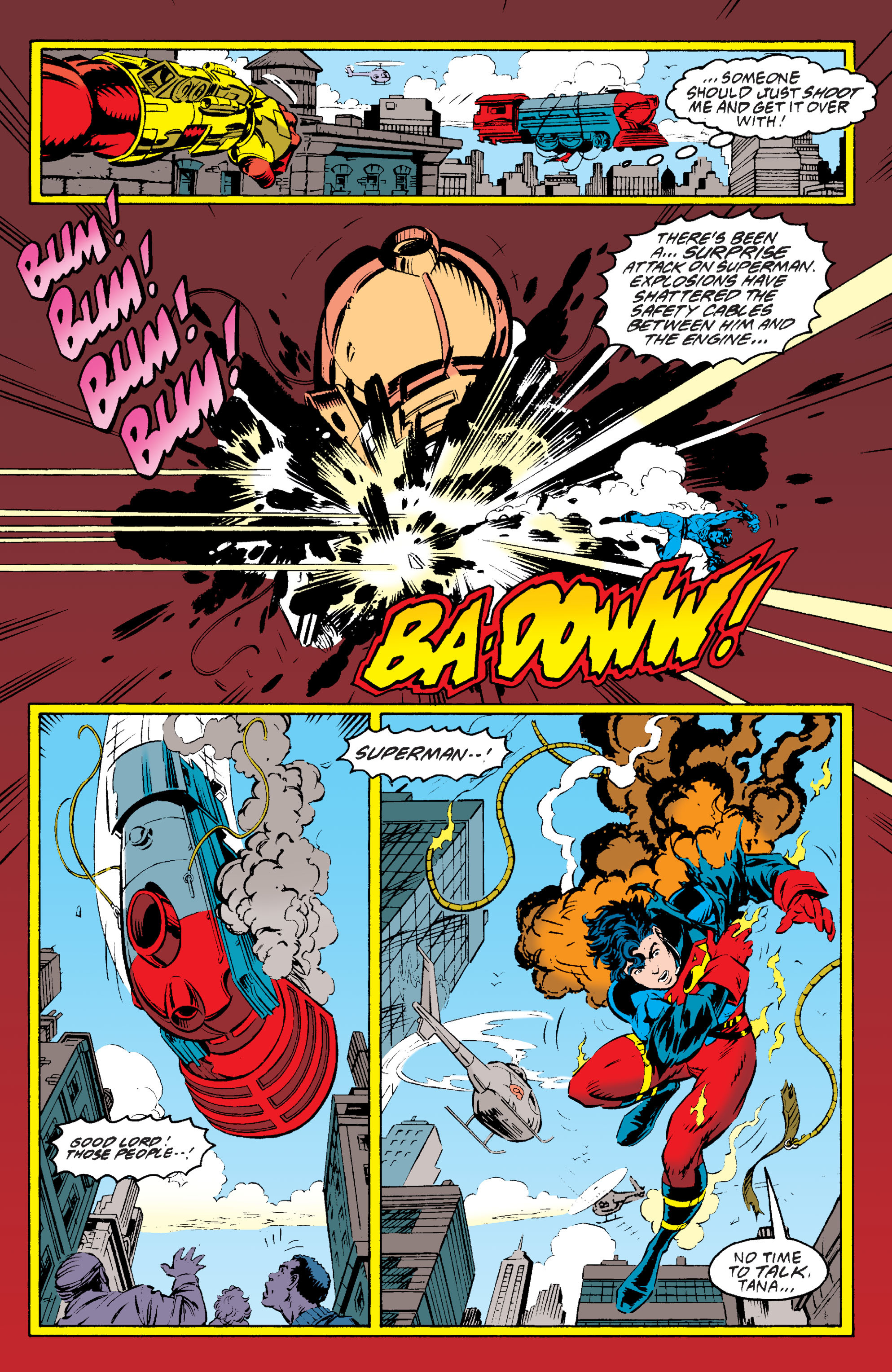 Read online Superman: The Death and Return of Superman Omnibus comic -  Issue # TPB (Part 9) - 54