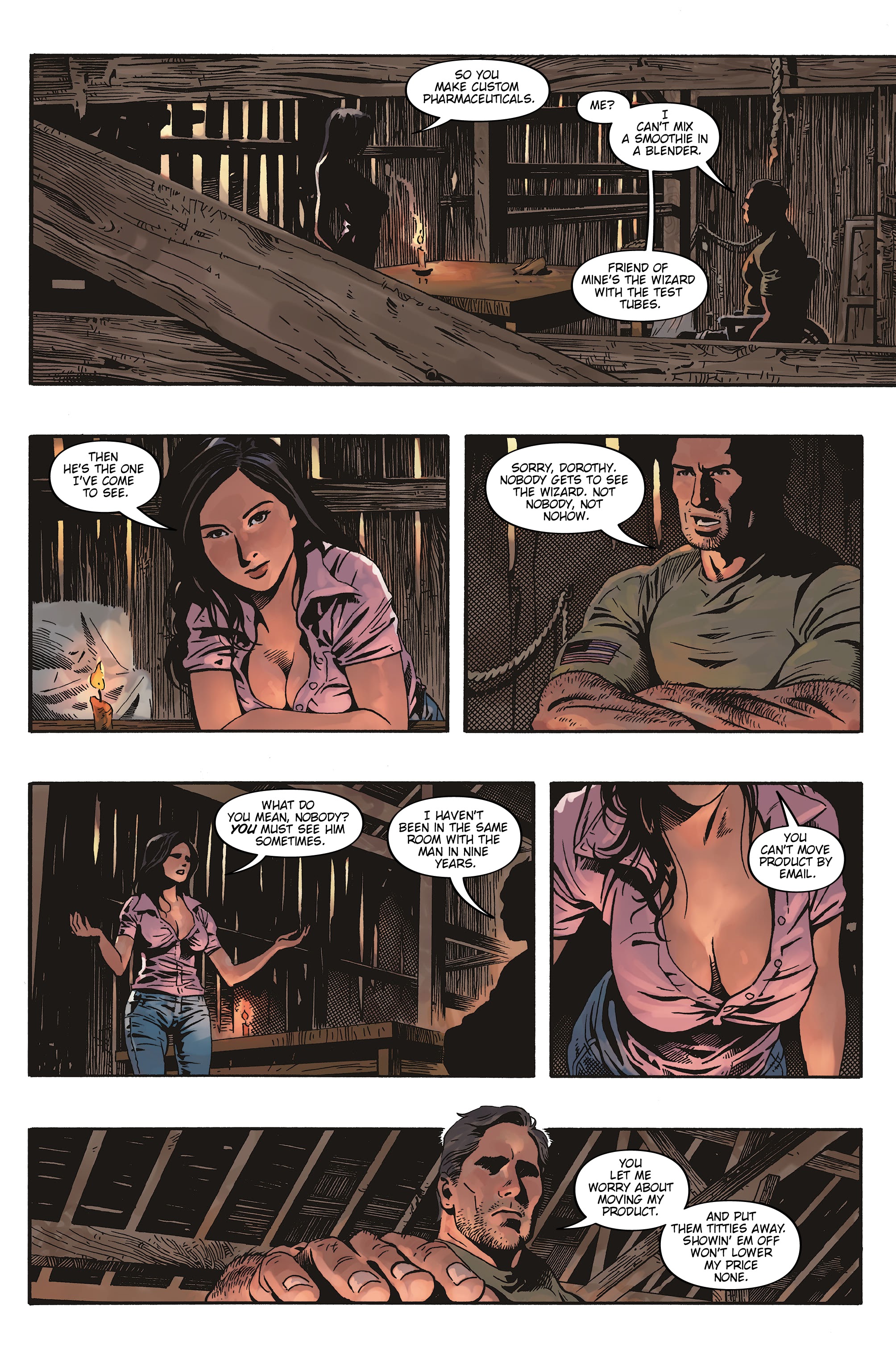 Read online Gun Honey: Blood for Blood comic -  Issue #2 - 17