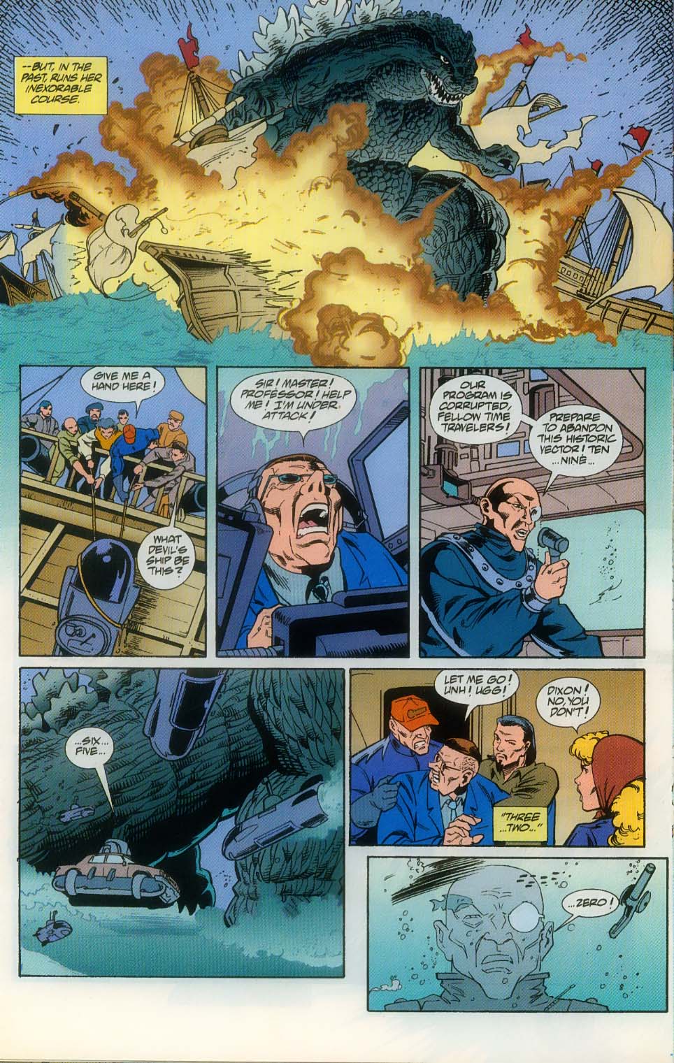 Read online Godzilla (1995) comic -  Issue #10 - 22