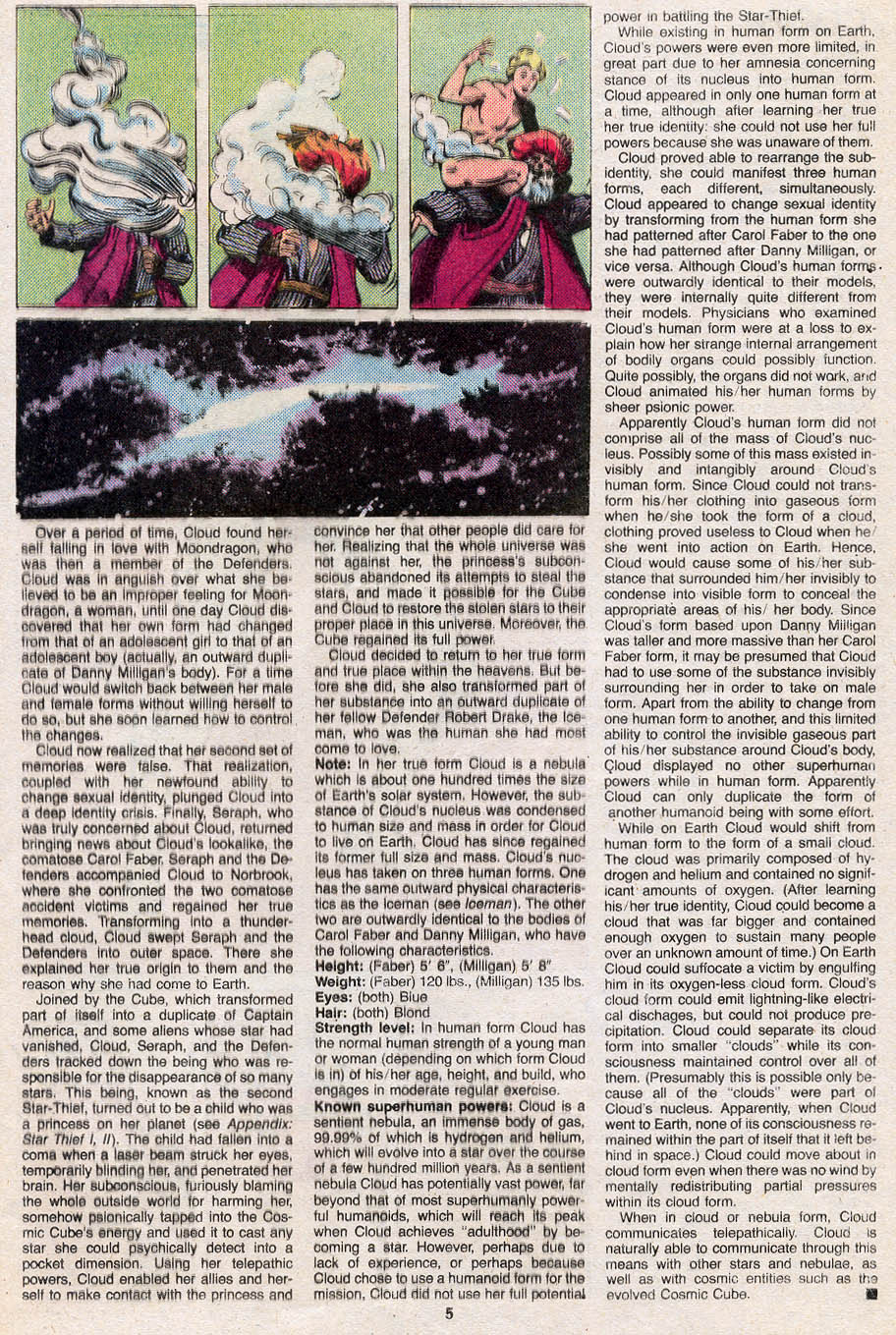 Read online The Official Handbook of the Marvel Universe Deluxe Edition comic -  Issue #3 - 7