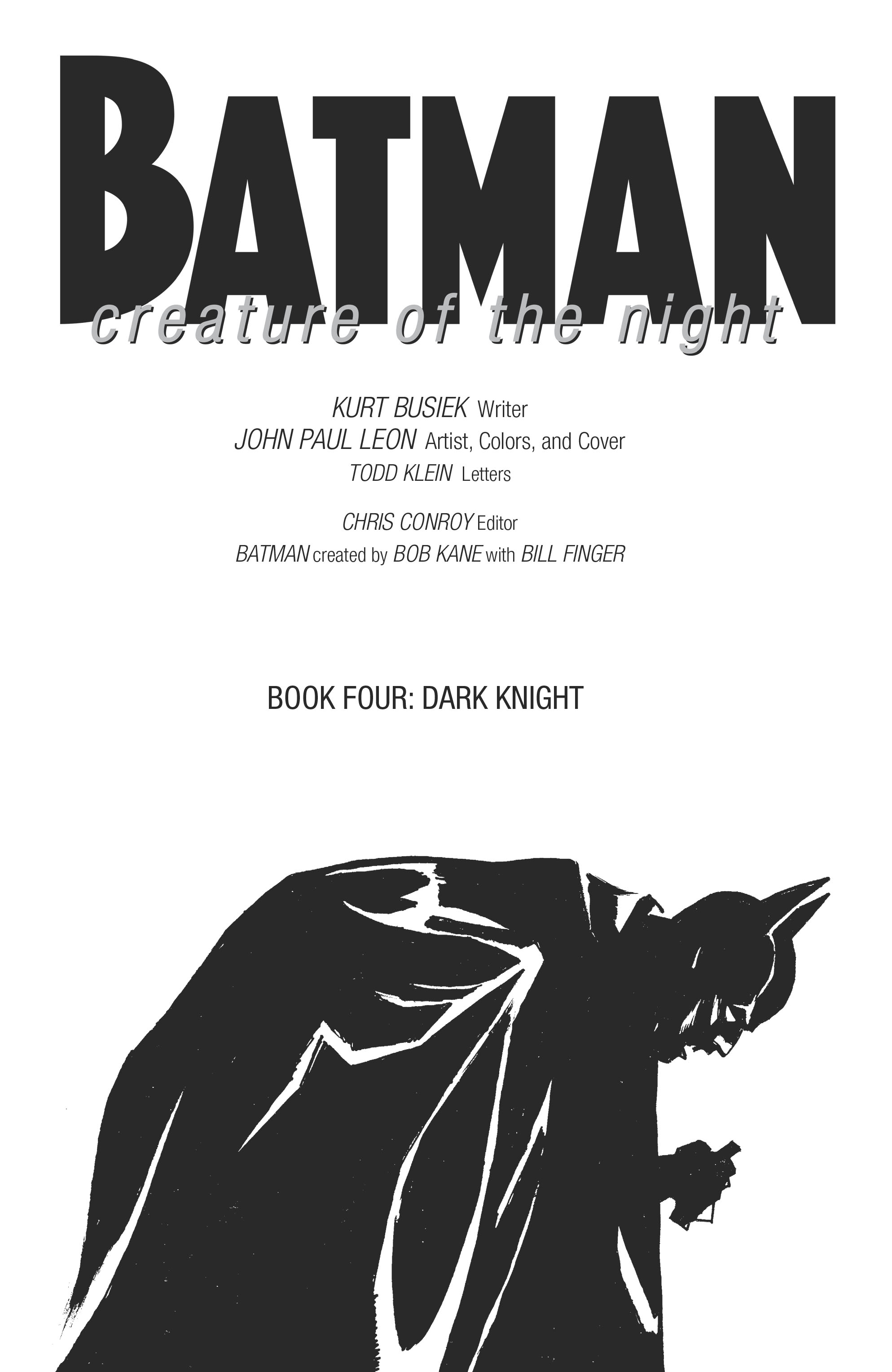 Read online Batman: Creature of the Night comic -  Issue #4 - 2