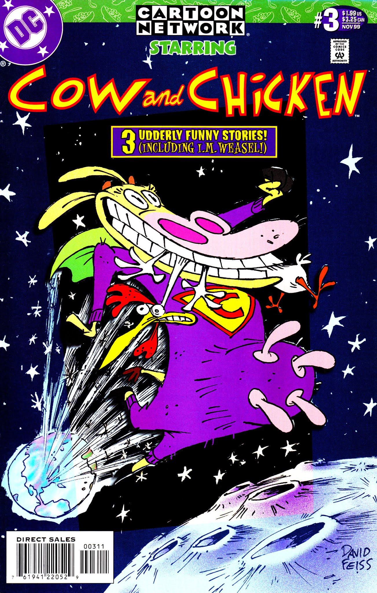 Read online Cartoon Network Starring comic -  Issue #3 - 1