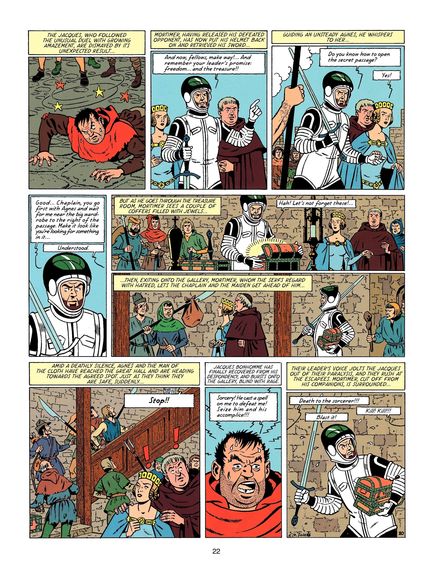 Read online Blake & Mortimer comic -  Issue #19 - 22