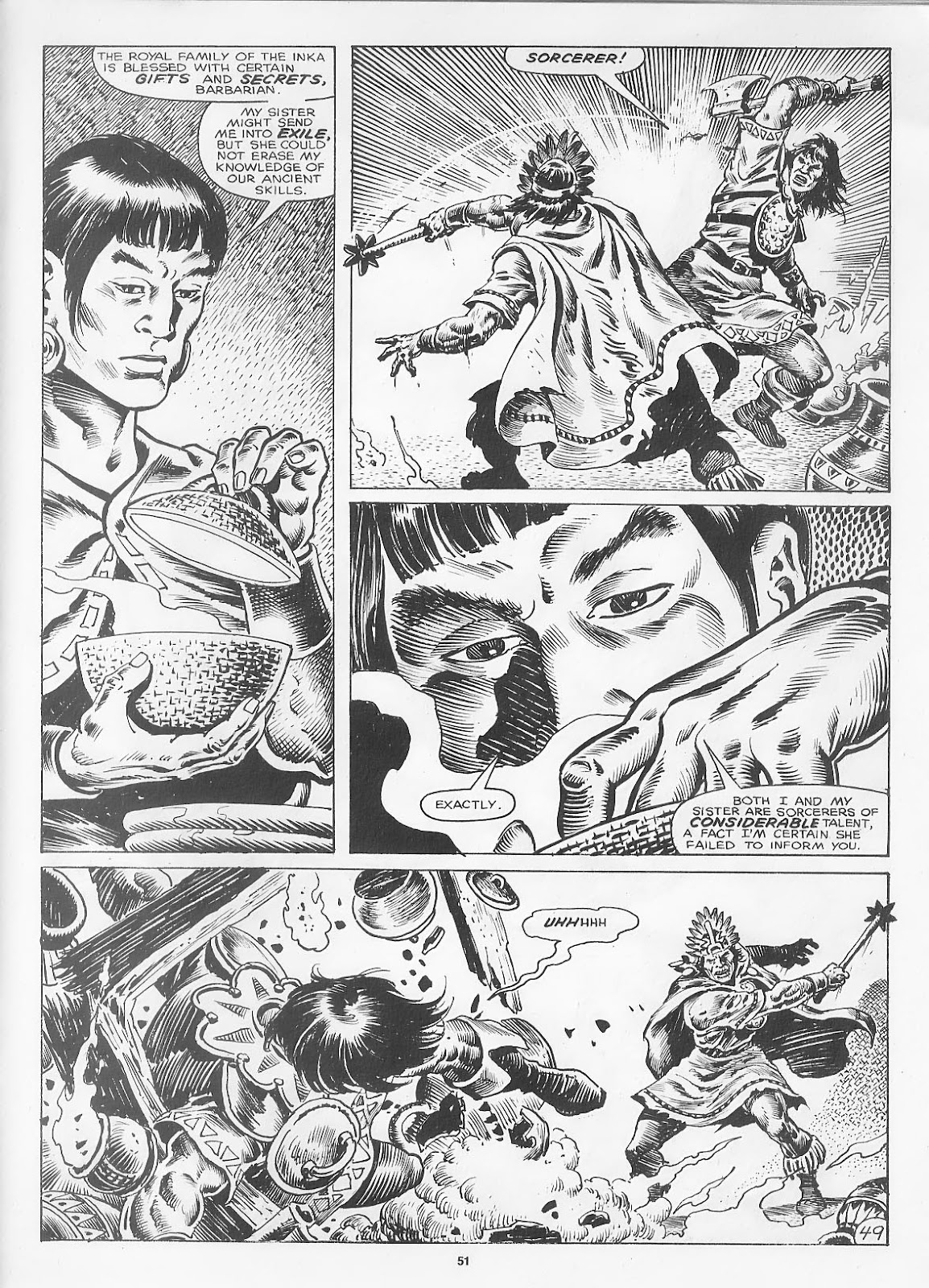 The Savage Sword Of Conan issue 166 - Page 53