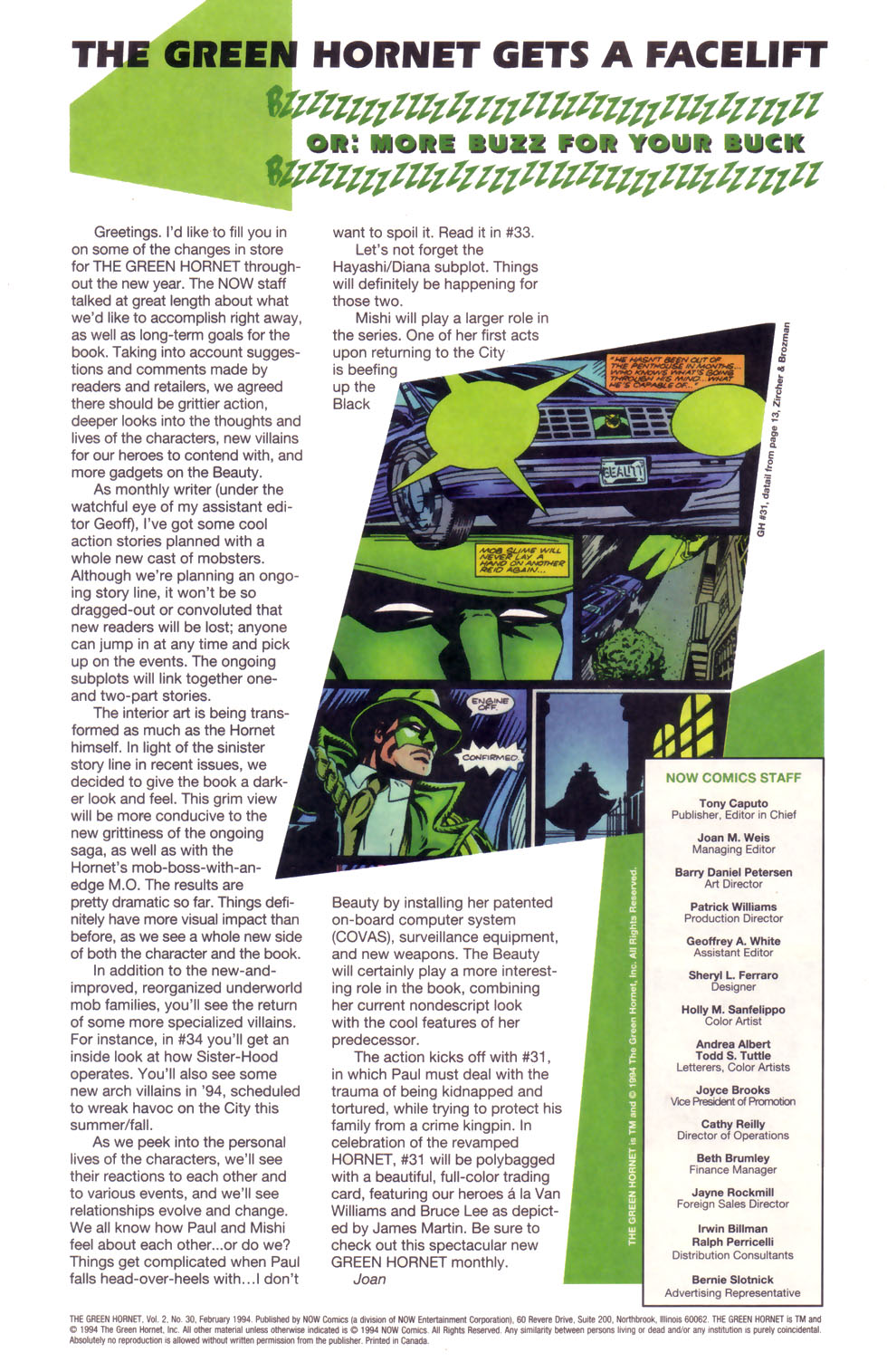 Read online The Green Hornet (1991) comic -  Issue #30 - 24