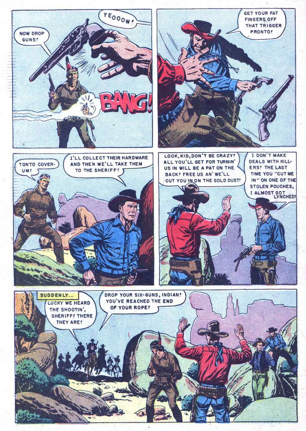Read online Lone Ranger's Companion Tonto comic -  Issue #14 - 34