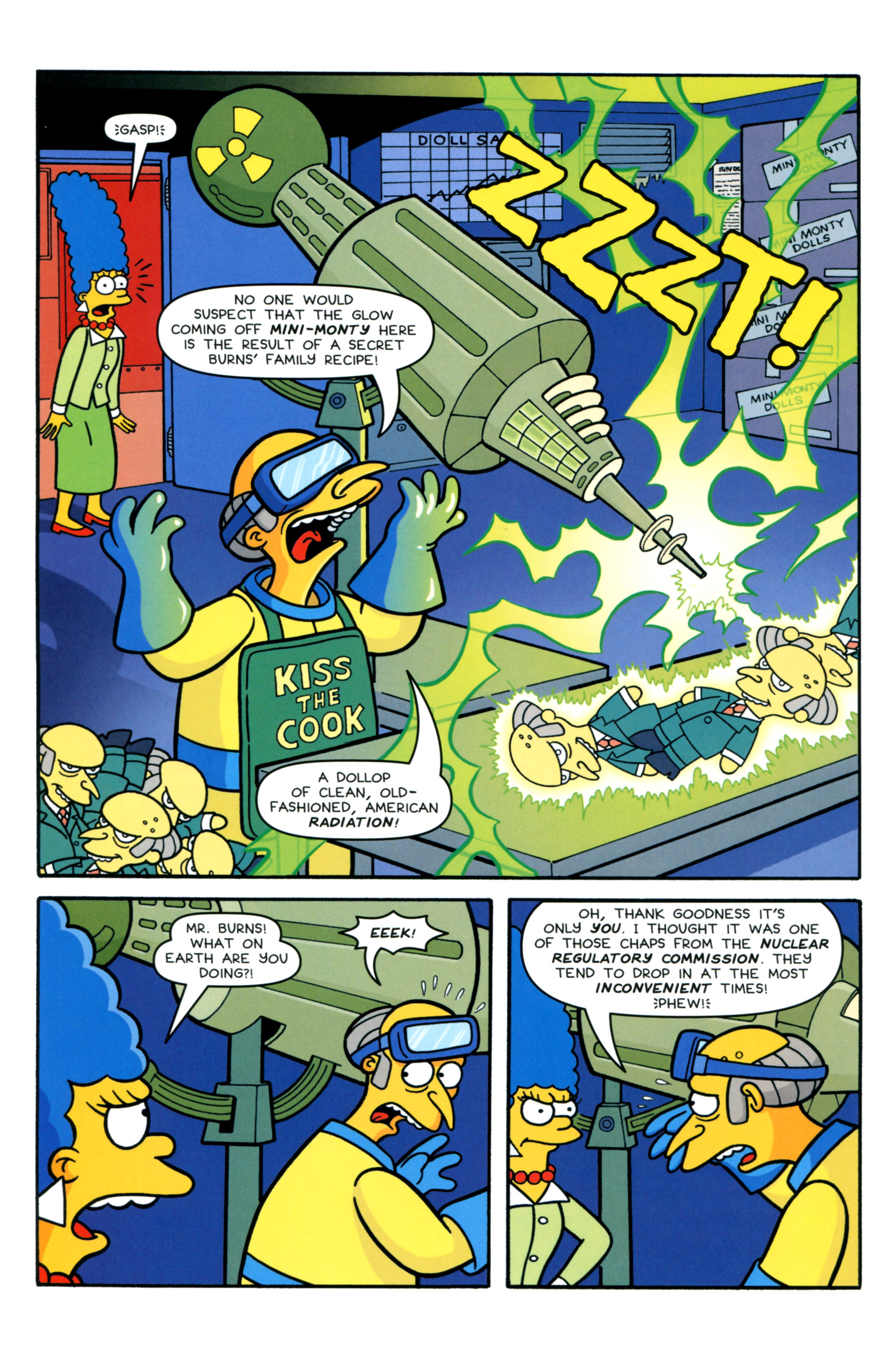 Read online Simpsons Comics comic -  Issue #216 - 22