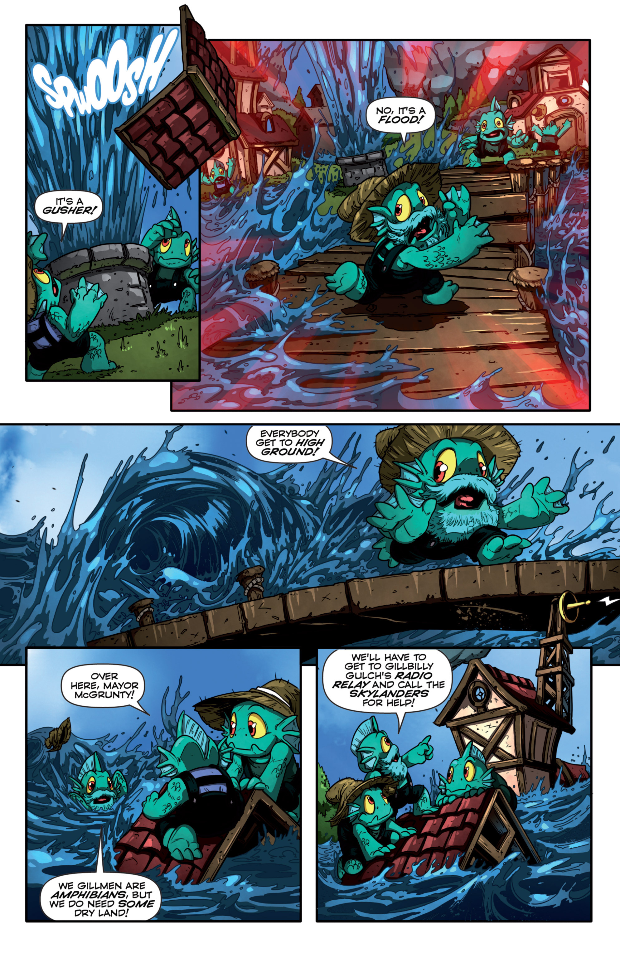Read online Skylanders Superchargers comic -  Issue #5 - 5