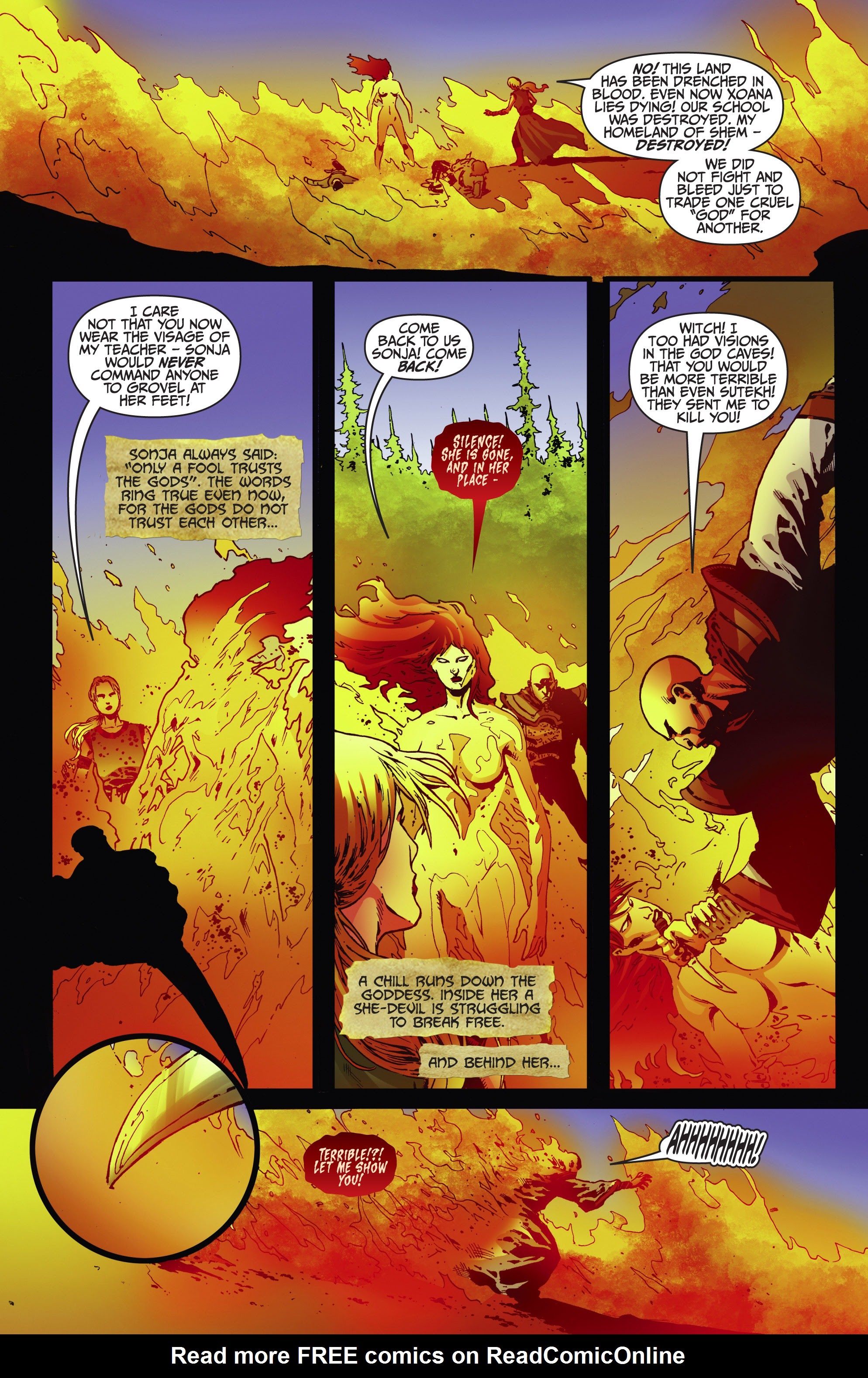 Read online Red Sonja: Vulture's Circle comic -  Issue #5 - 22