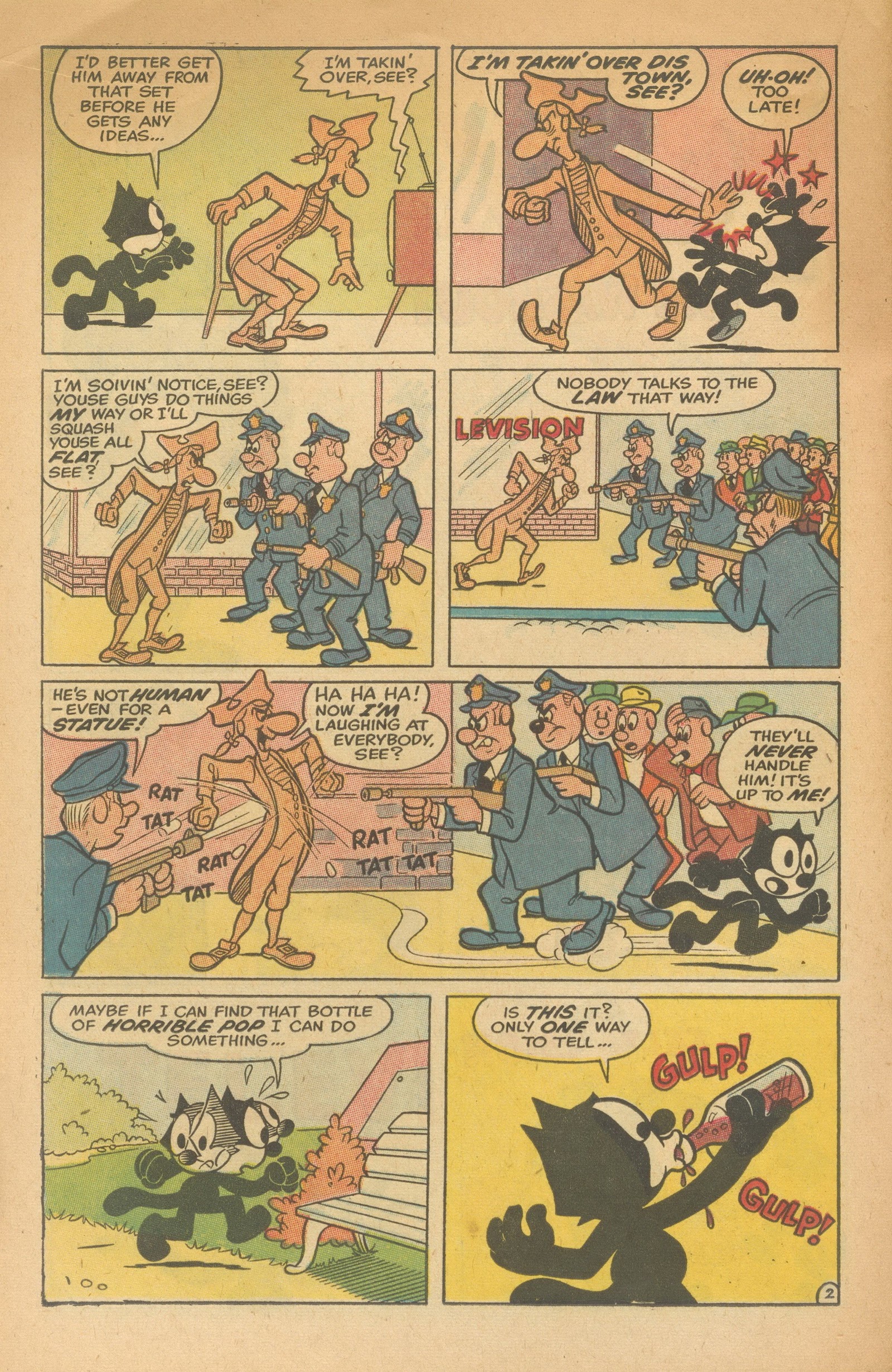 Read online Felix the Cat (1955) comic -  Issue #98 - 22