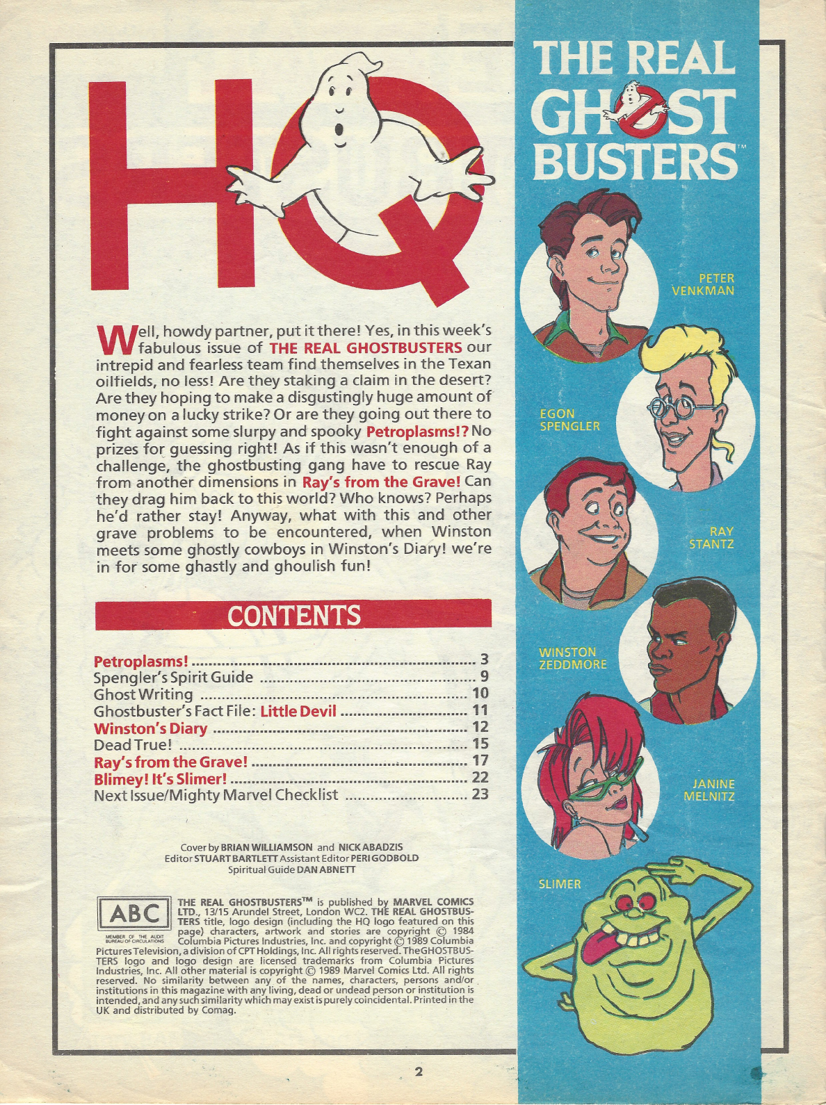 Read online The Real Ghostbusters comic -  Issue #49 - 2