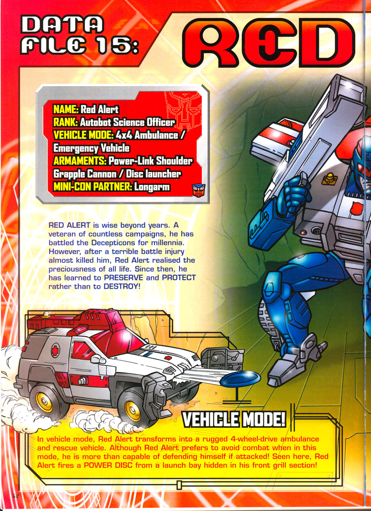 Read online Transformers: Armada (2003) comic -  Issue #8 - 11
