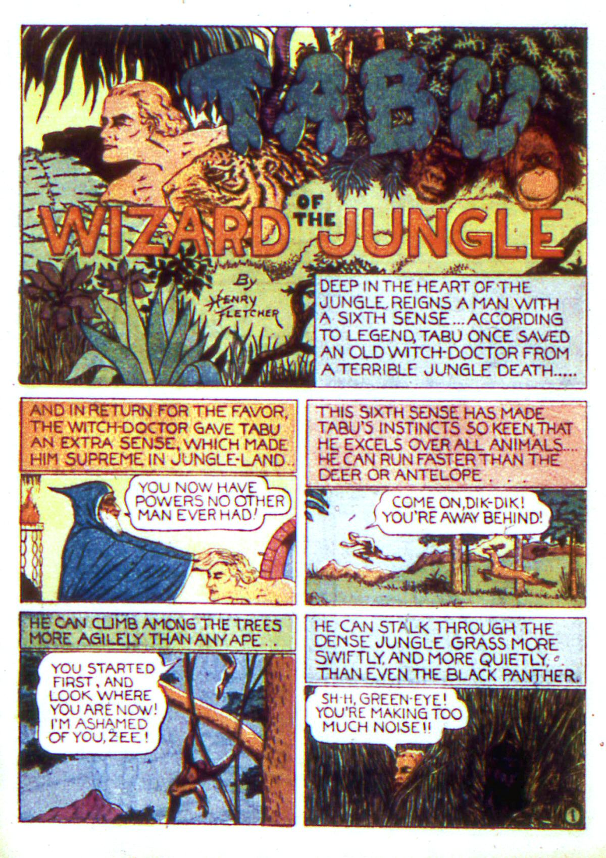 Read online Jungle Comics comic -  Issue #1 - 20