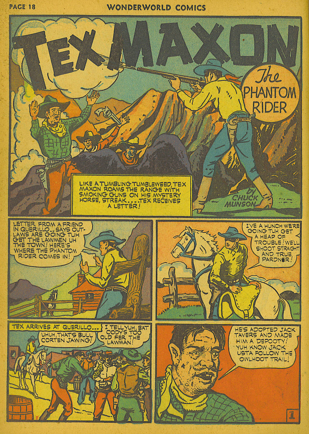 Read online Wonderworld Comics comic -  Issue #25 - 19