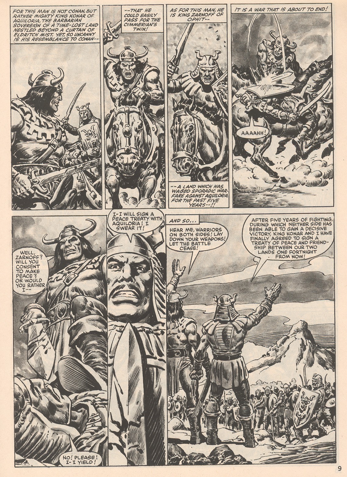 Read online The Savage Sword Of Conan comic -  Issue #104 - 9