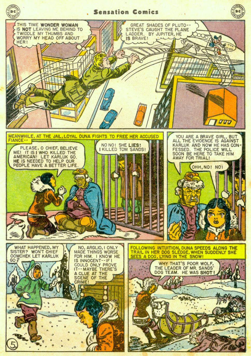 Read online Sensation (Mystery) Comics comic -  Issue #65 - 6