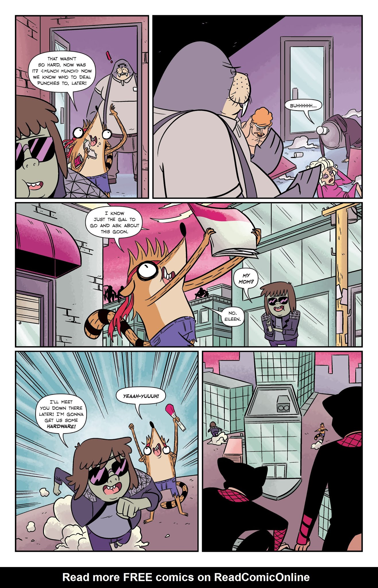 Read online Regular Show: Noir Means Noir, Buddy comic -  Issue # TPB (Part 1) - 79