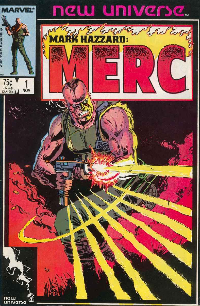 Read online Mark Hazzard: Merc comic -  Issue #1 - 1