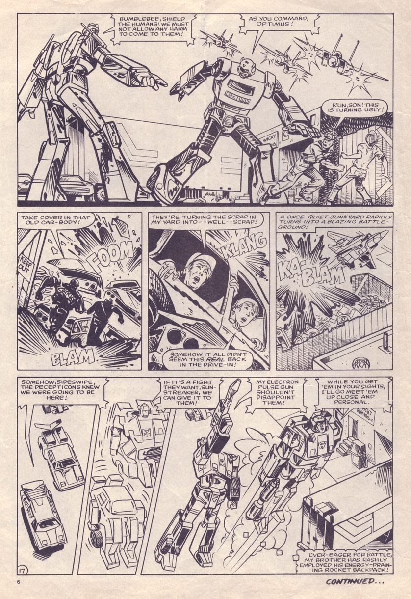 Read online The Transformers (UK) comic -  Issue #4 - 4