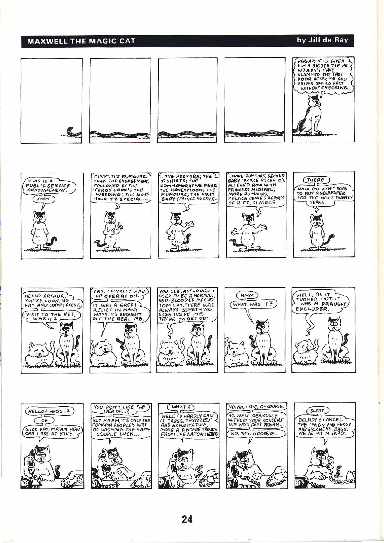 Read online Alan Moore's Maxwell the Magic Cat comic -  Issue #4 - 26