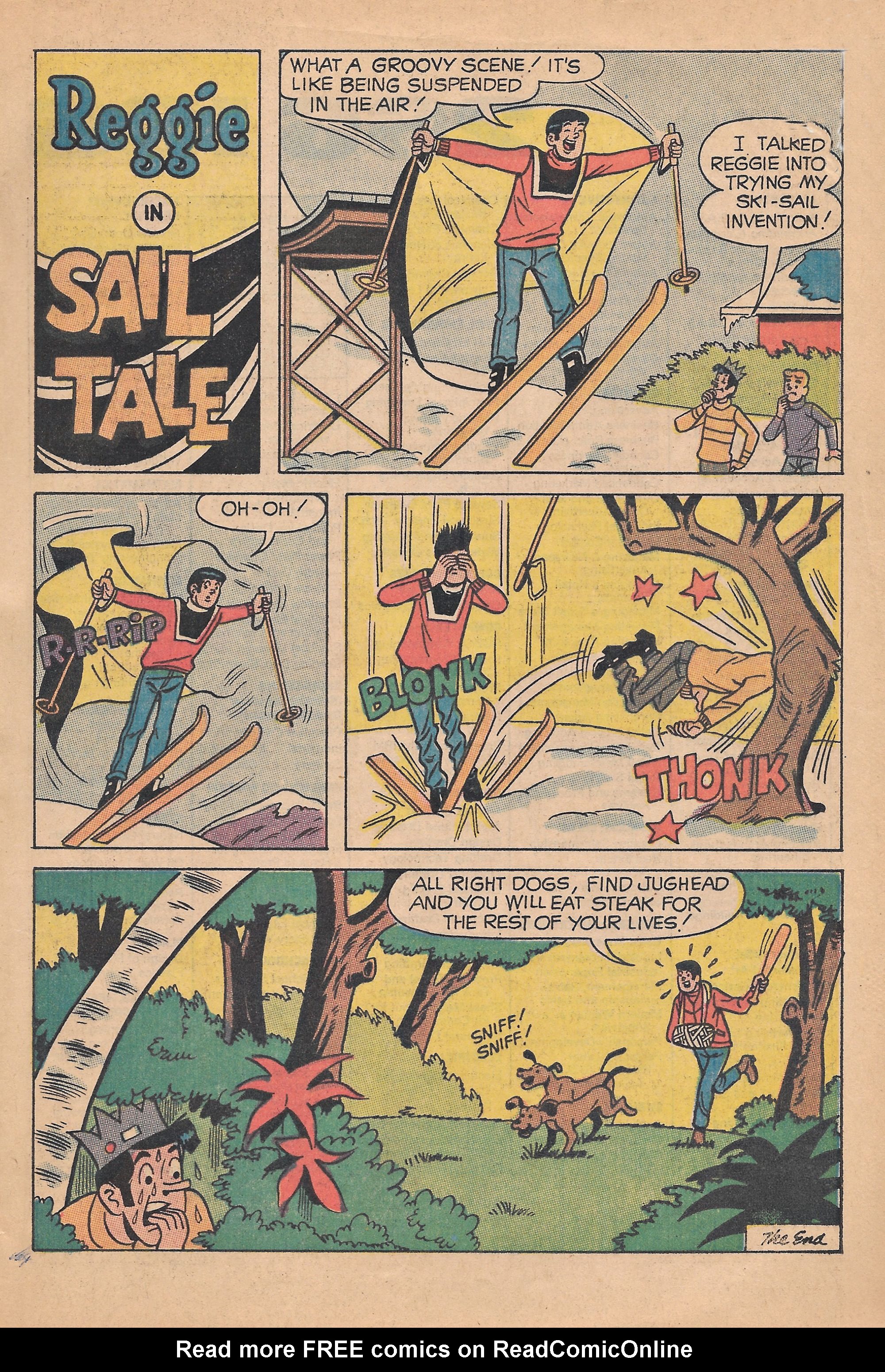 Read online Reggie's Wise Guy Jokes comic -  Issue #12 - 65