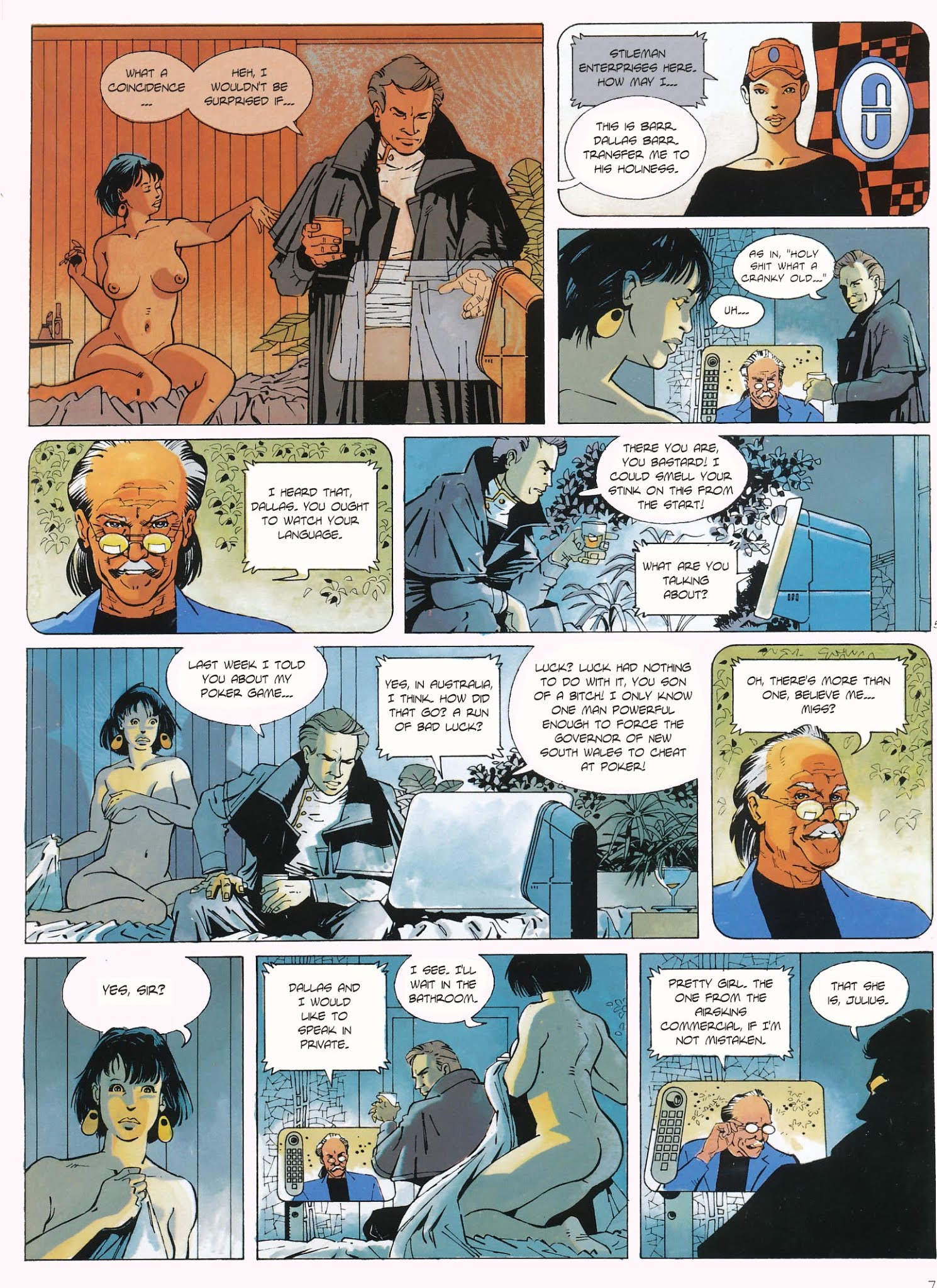 Read online Dallas Barr comic -  Issue #1 - 7