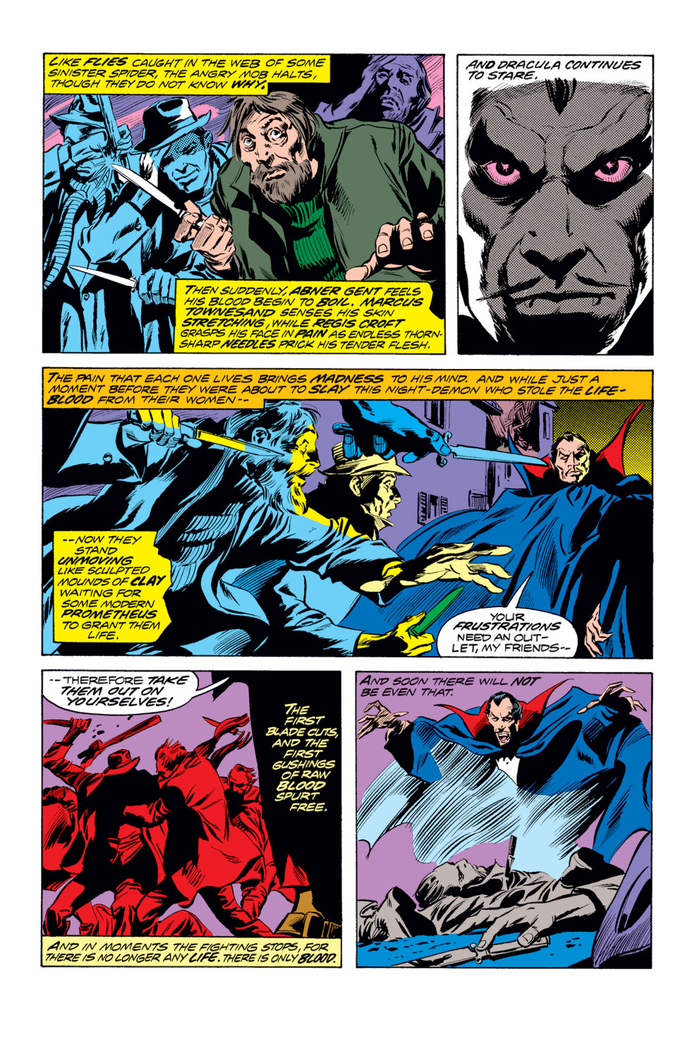 Read online Tomb of Dracula (1972) comic -  Issue #26 - 7