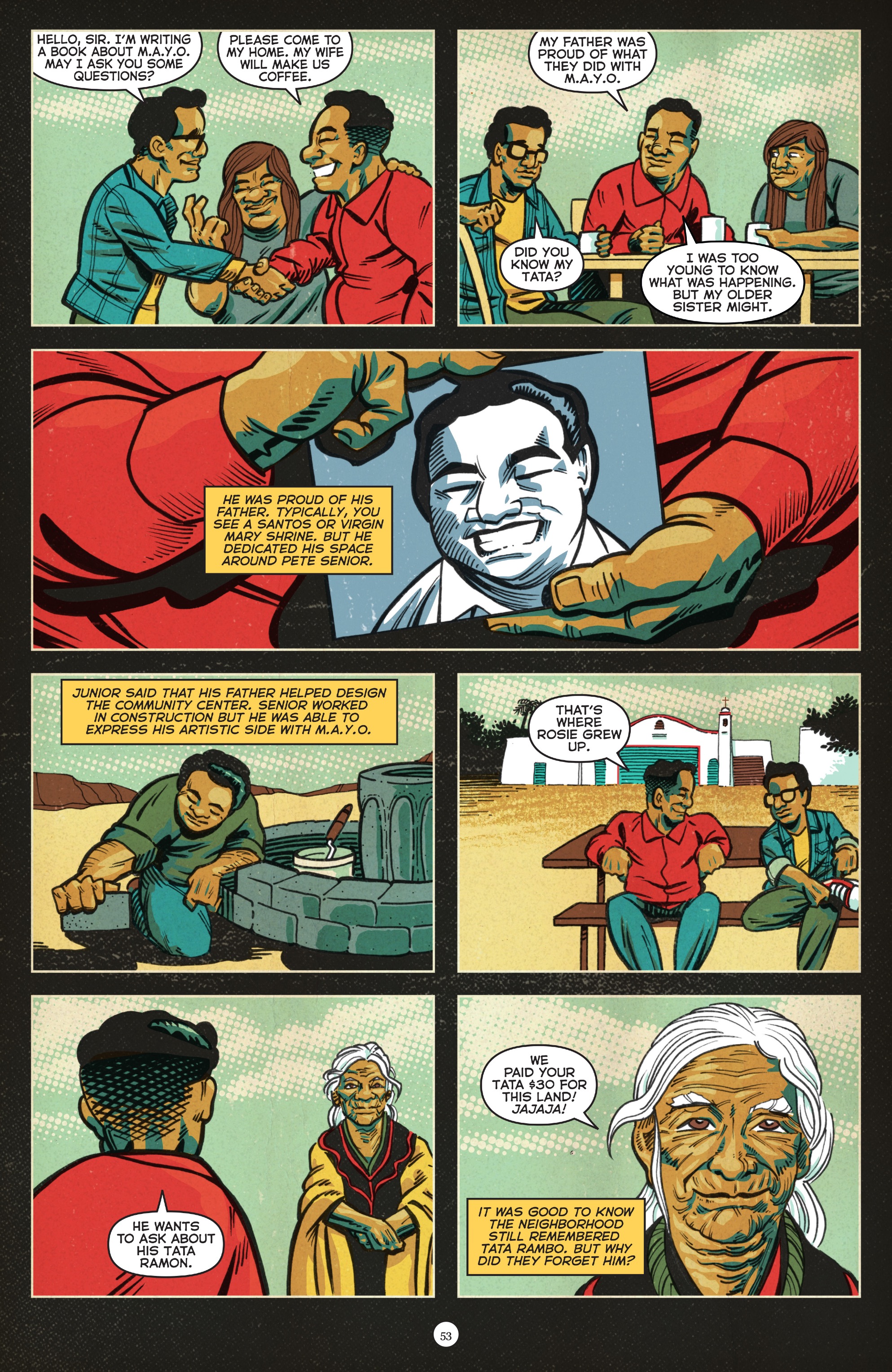 Read online La Voz De M.A.Y.O.: Tata Rambo comic -  Issue # TPB 1 - 60