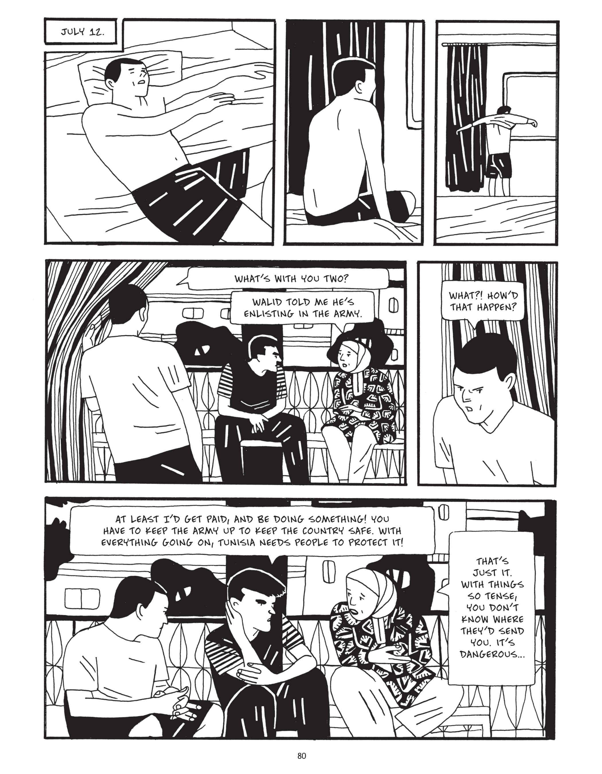 Read online After the Spring: A Story of Tunisian Youth comic -  Issue # TPB - 80