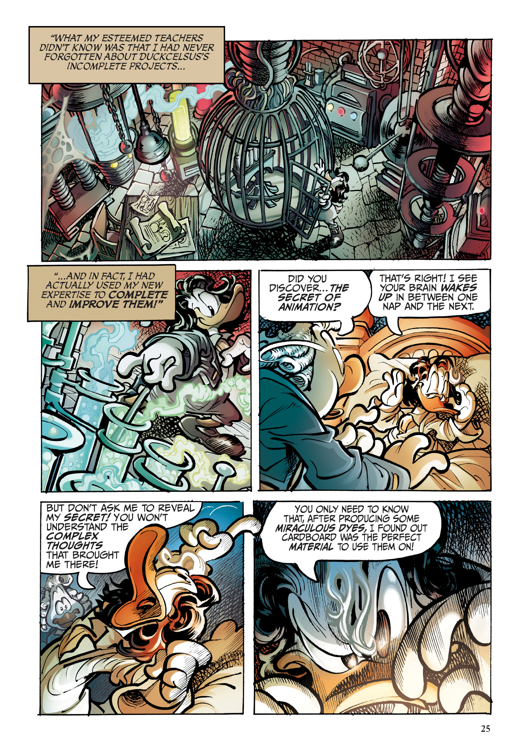Read online Disney Frankenstein, Starring Donald Duck comic -  Issue # TPB - 25