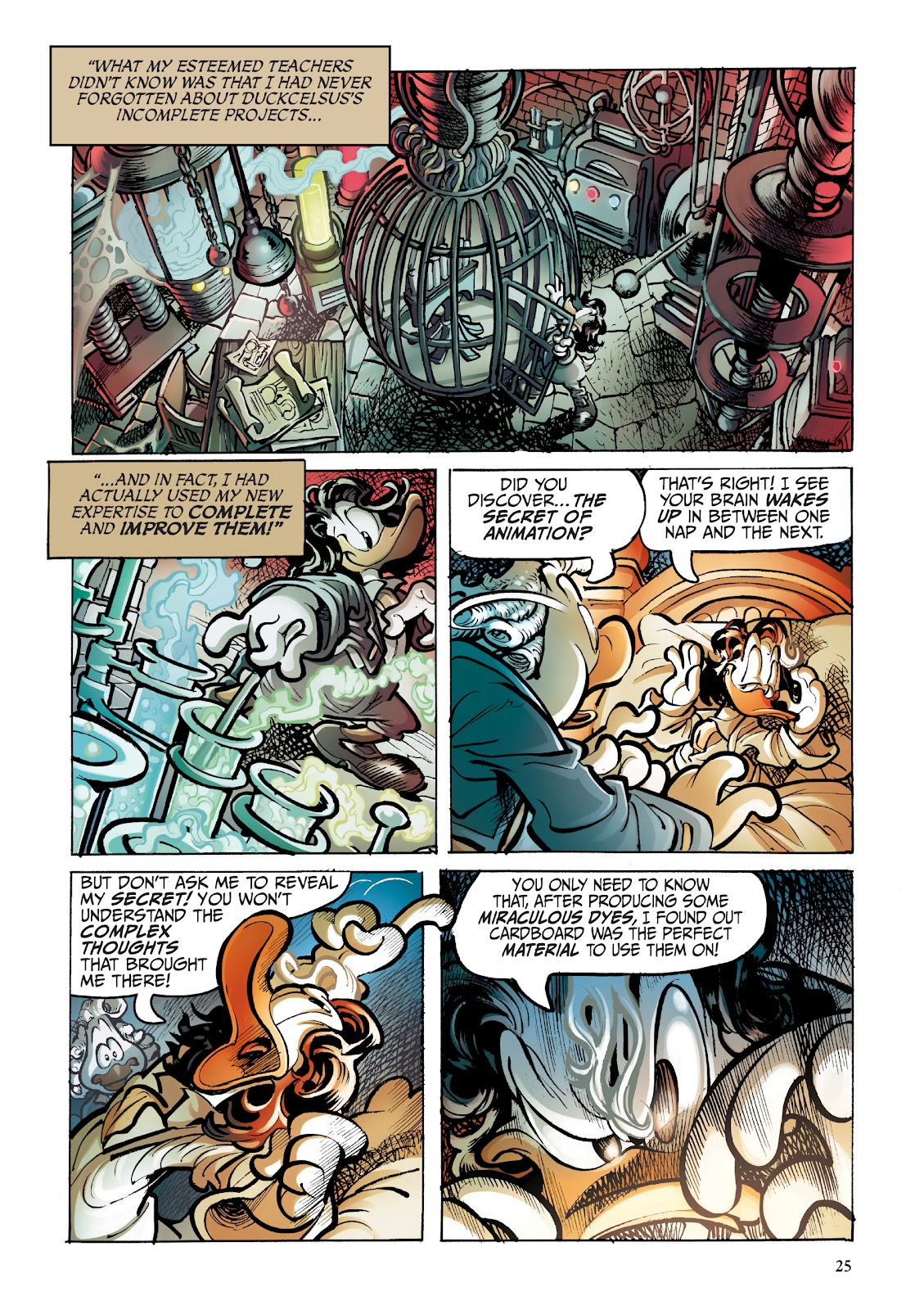 Disney Frankenstein, Starring Donald Duck issue TPB - Page 25