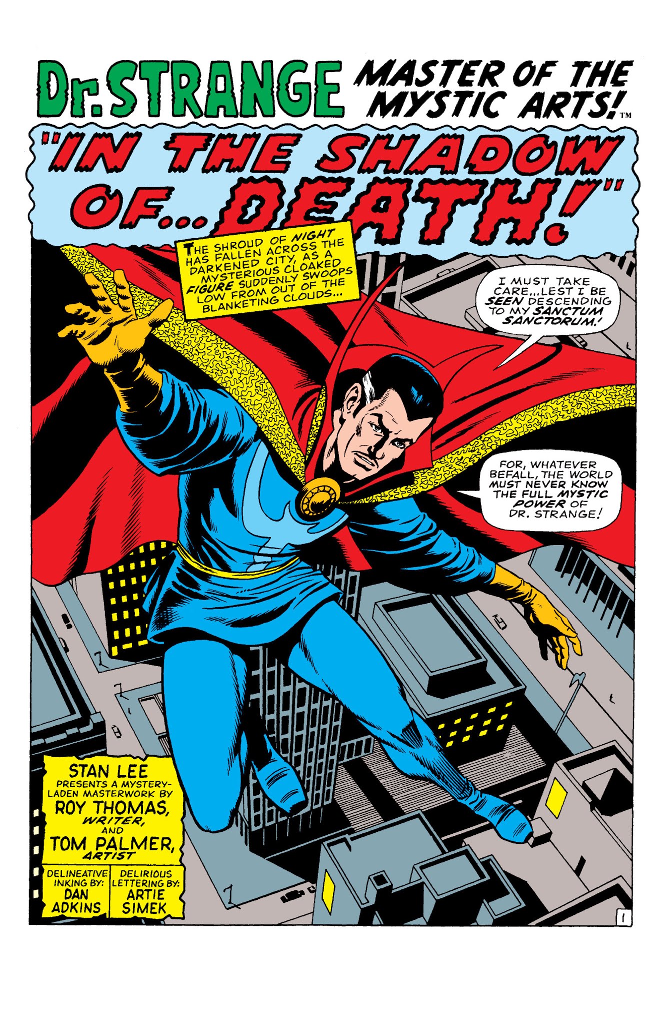 Read online Marvel Masterworks: Doctor Strange comic -  Issue # TPB 3 (Part 1) - 50