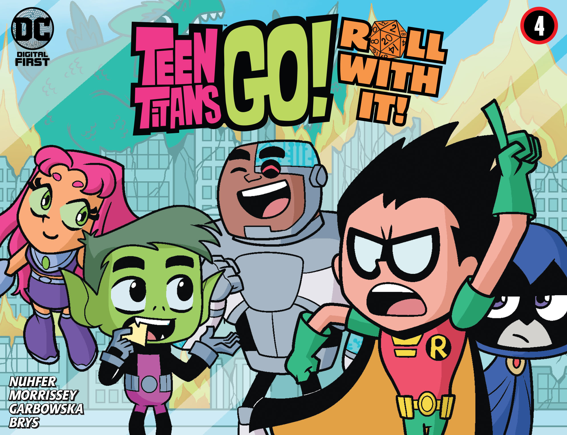 Read online Teen Titans Go! Roll With It! comic -  Issue #4 - 1