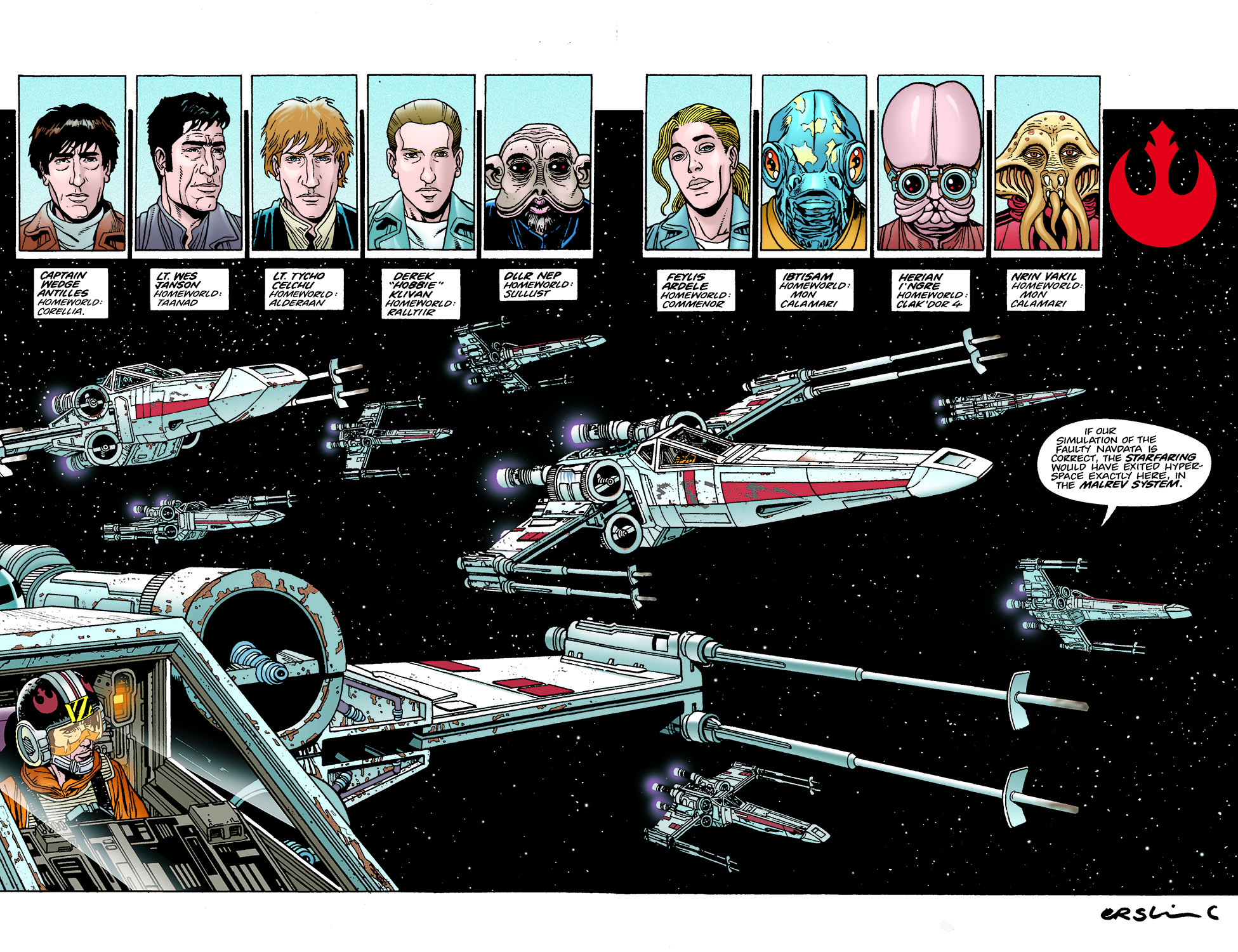 Read online Star Wars XWing Rogue Squadron comic Issue 17