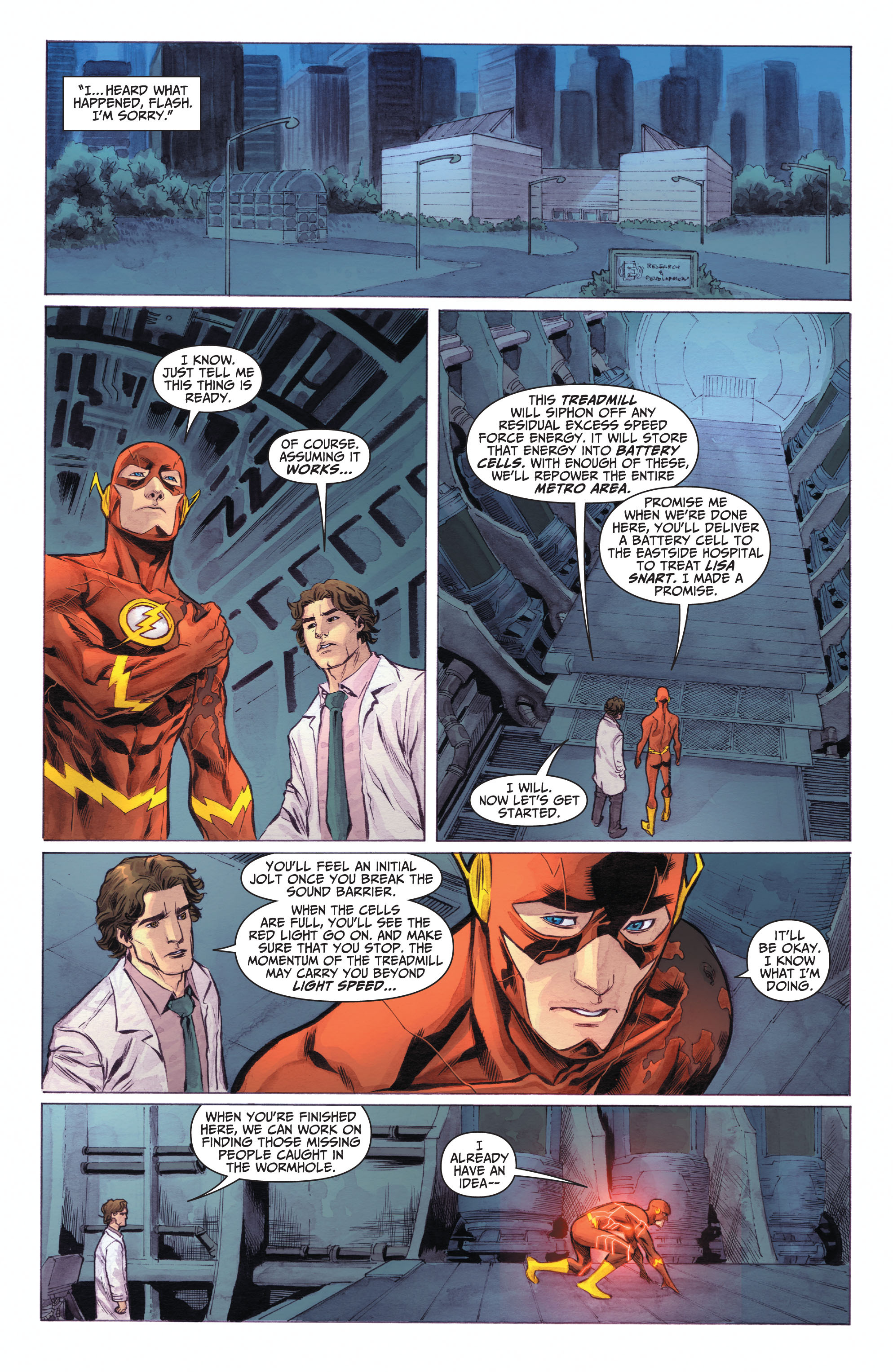 Read online The Flash (2011) comic -  Issue # _TPB 1 - 131