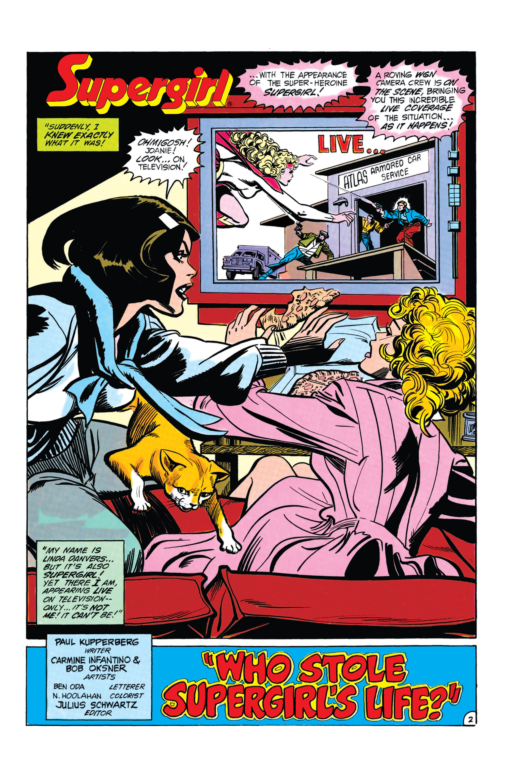 Read online Supergirl (1982) comic -  Issue #19 - 3