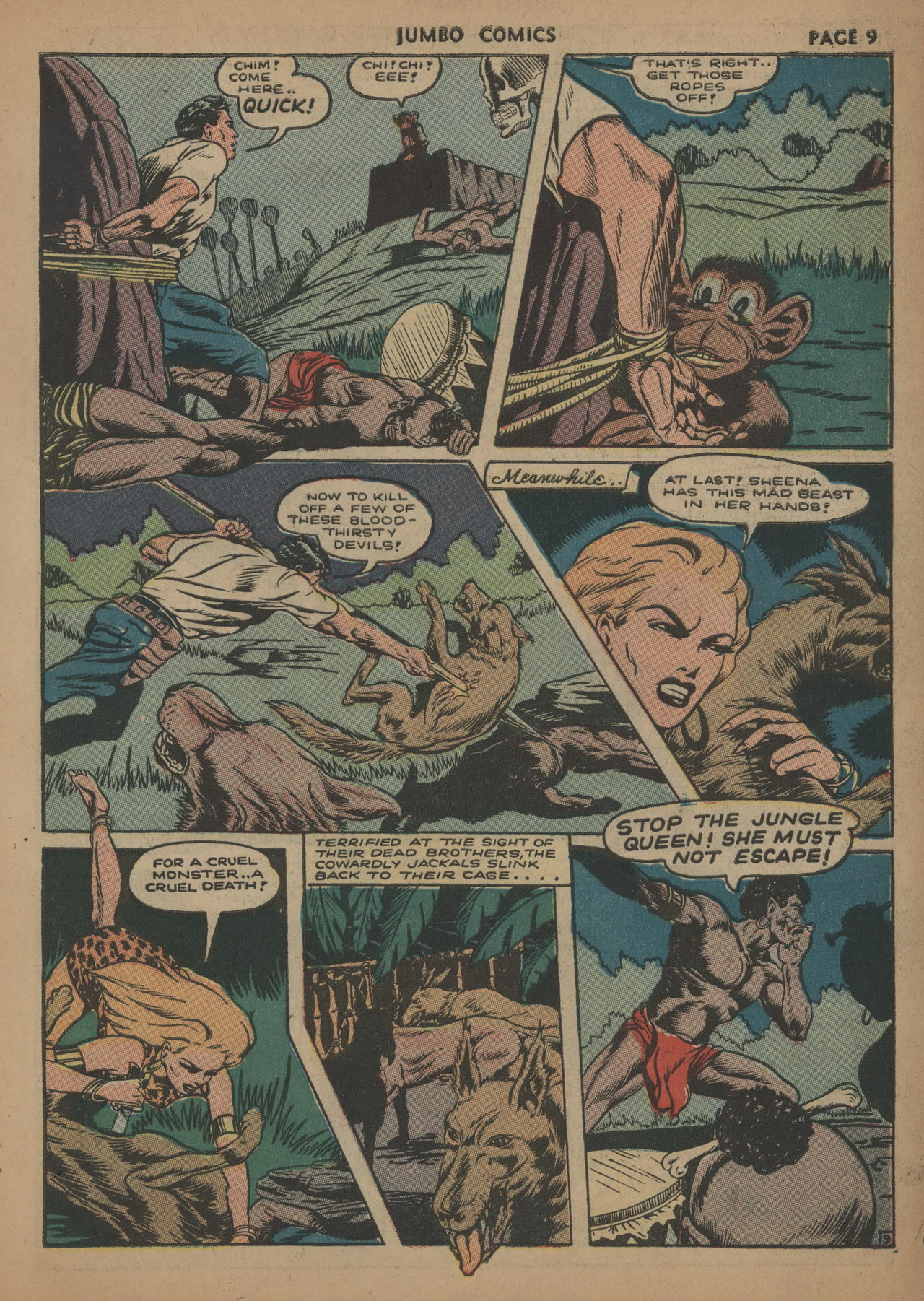 Read online Jumbo Comics comic -  Issue #44 - 11