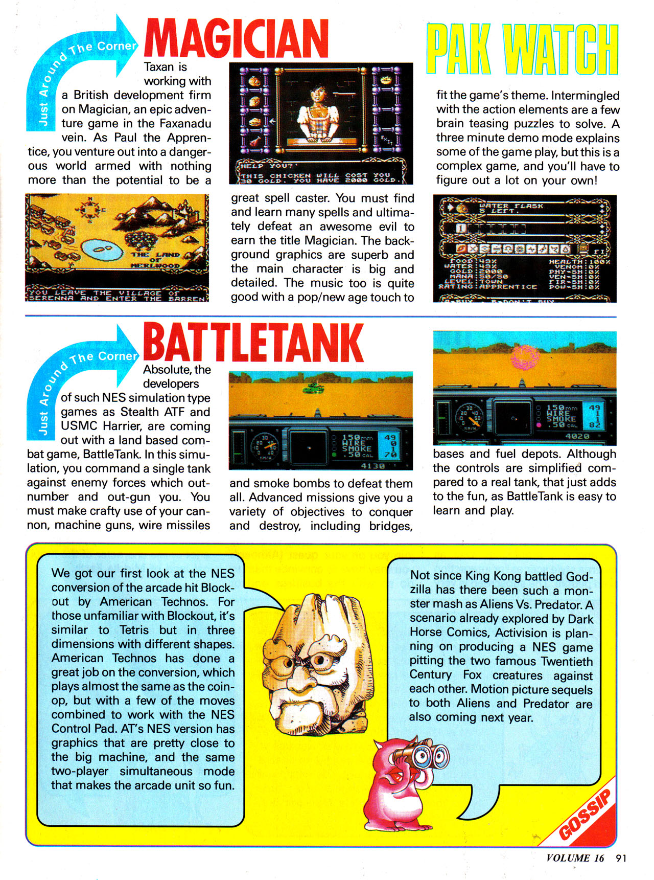 Read online Nintendo Power comic -  Issue #16 - 98