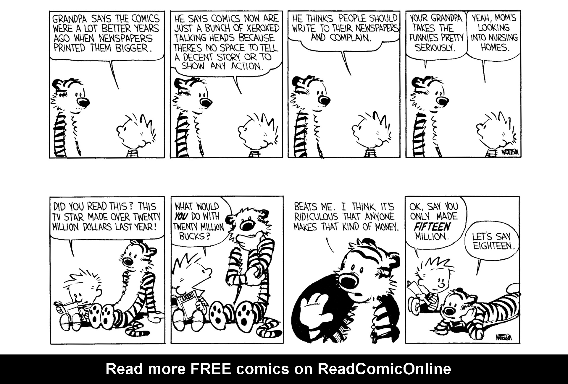 Read online Calvin and Hobbes comic -  Issue #3 - 104