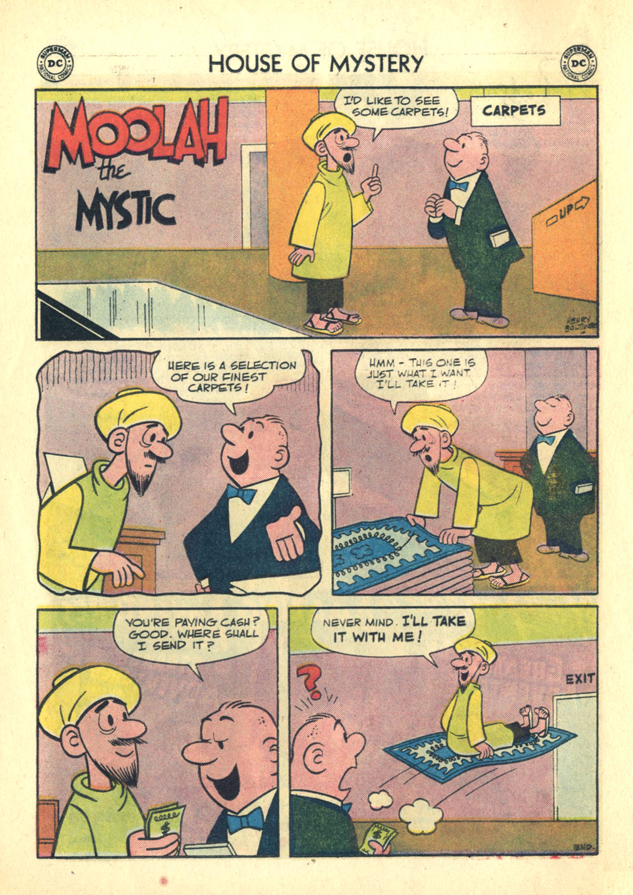 Read online House of Mystery (1951) comic -  Issue #102 - 12