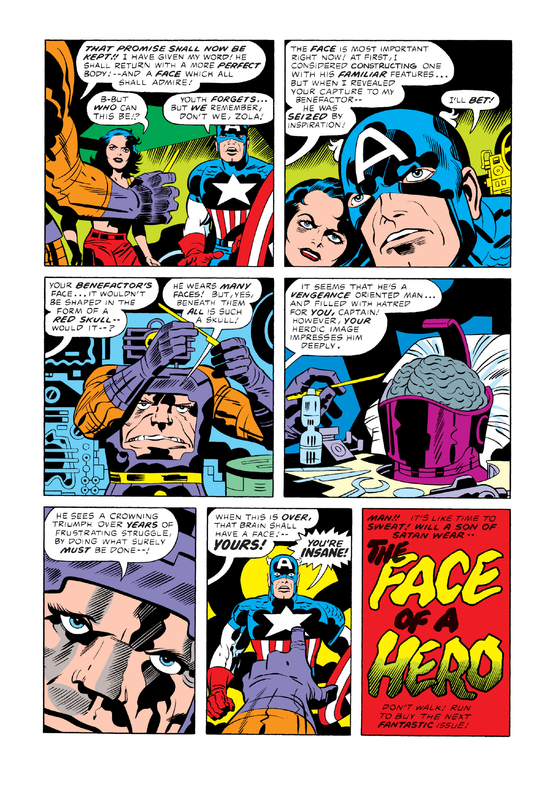 Read online Marvel Masterworks: Captain America comic -  Issue # TPB 11 (Part 3) - 2