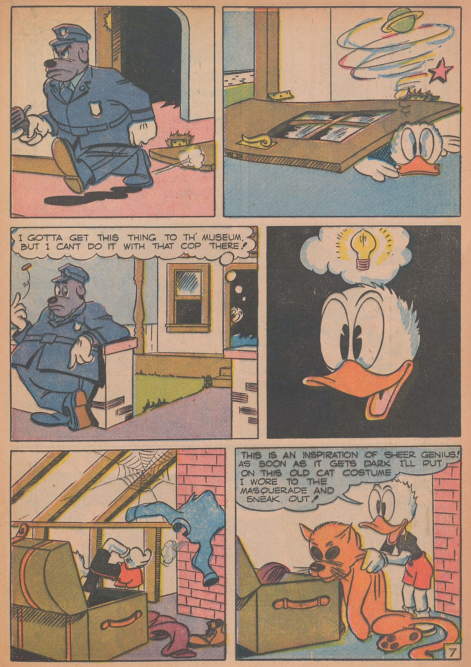 Read online Super Duck Comics comic -  Issue #12 - 35