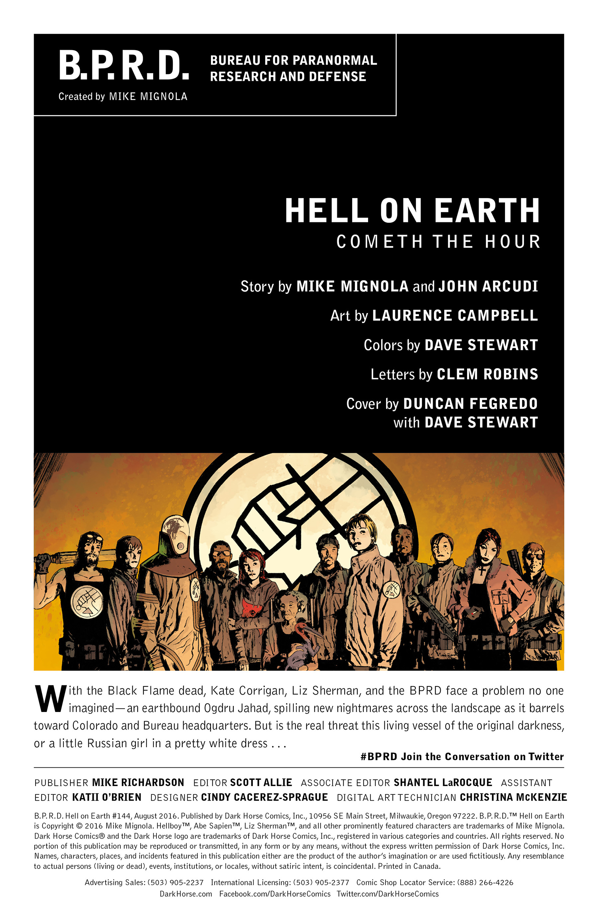 Read online B.P.R.D. Hell on Earth comic -  Issue #144 - 2