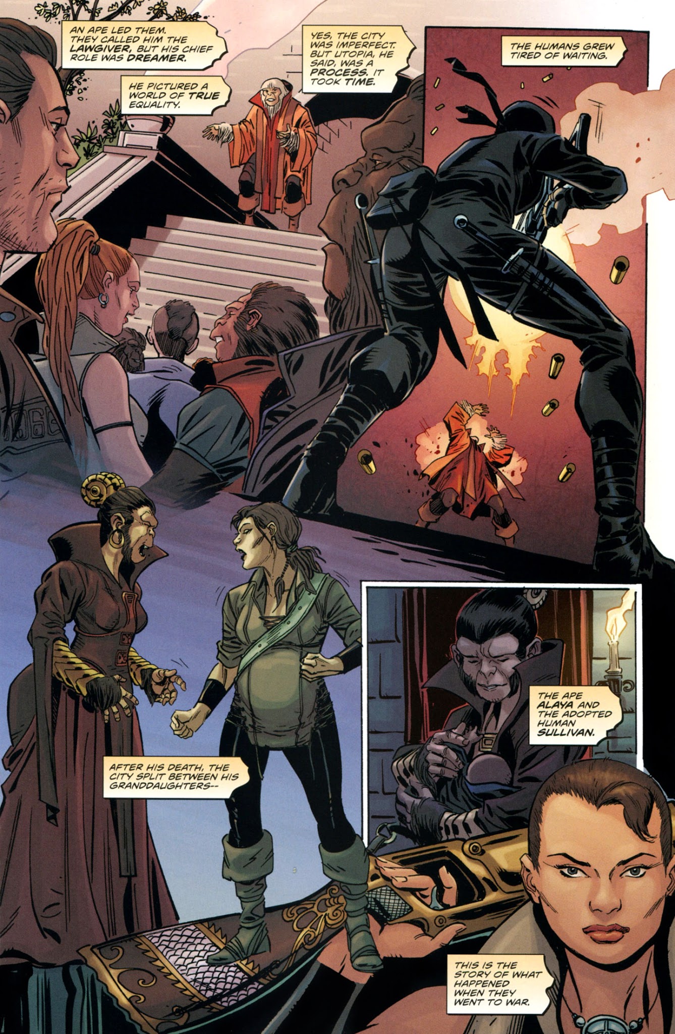 Read online Planet of the Apes (2011) comic -  Issue # _Special 1 - 5