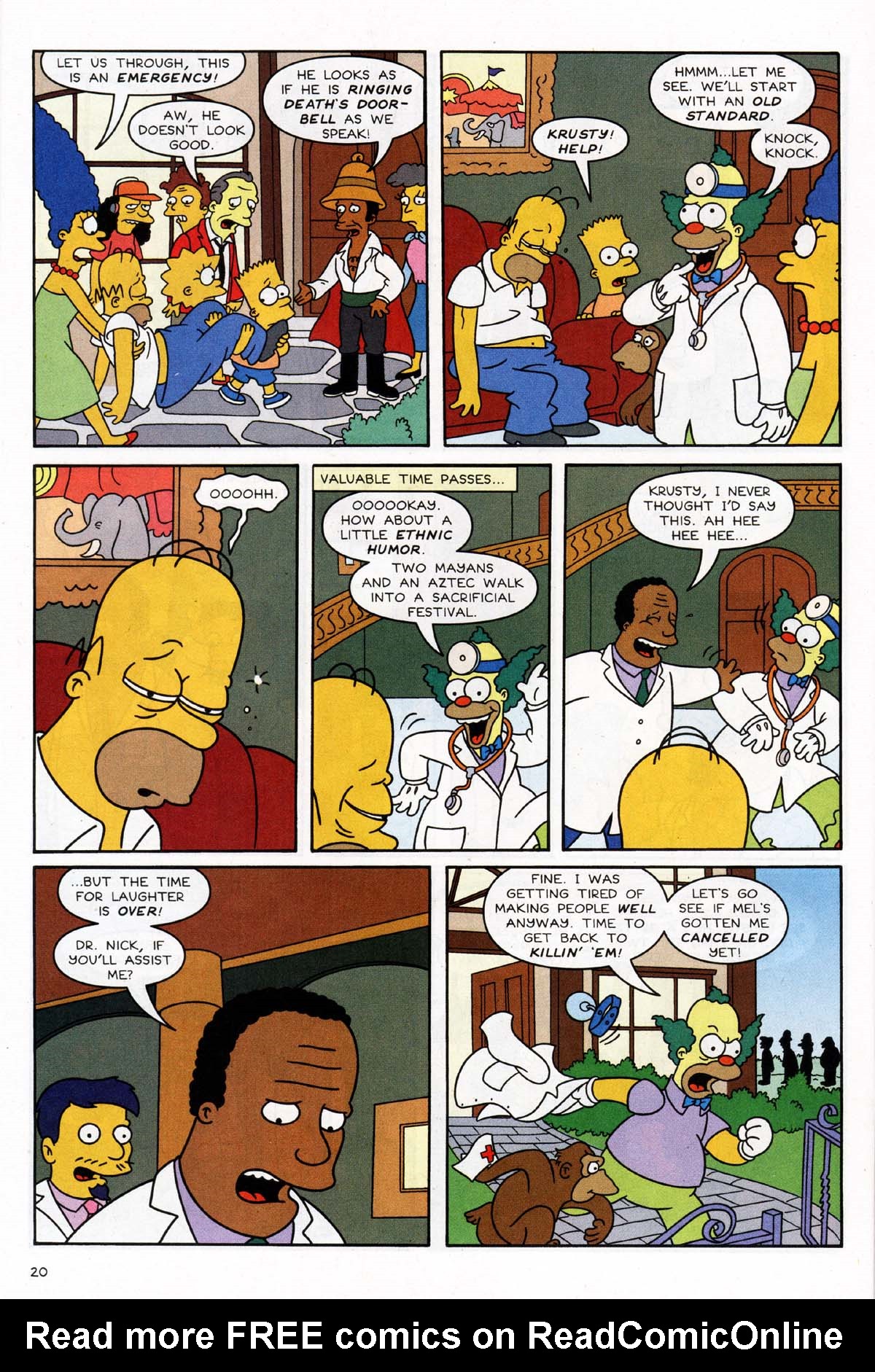 Read online Simpsons Comics comic -  Issue #74 - 21