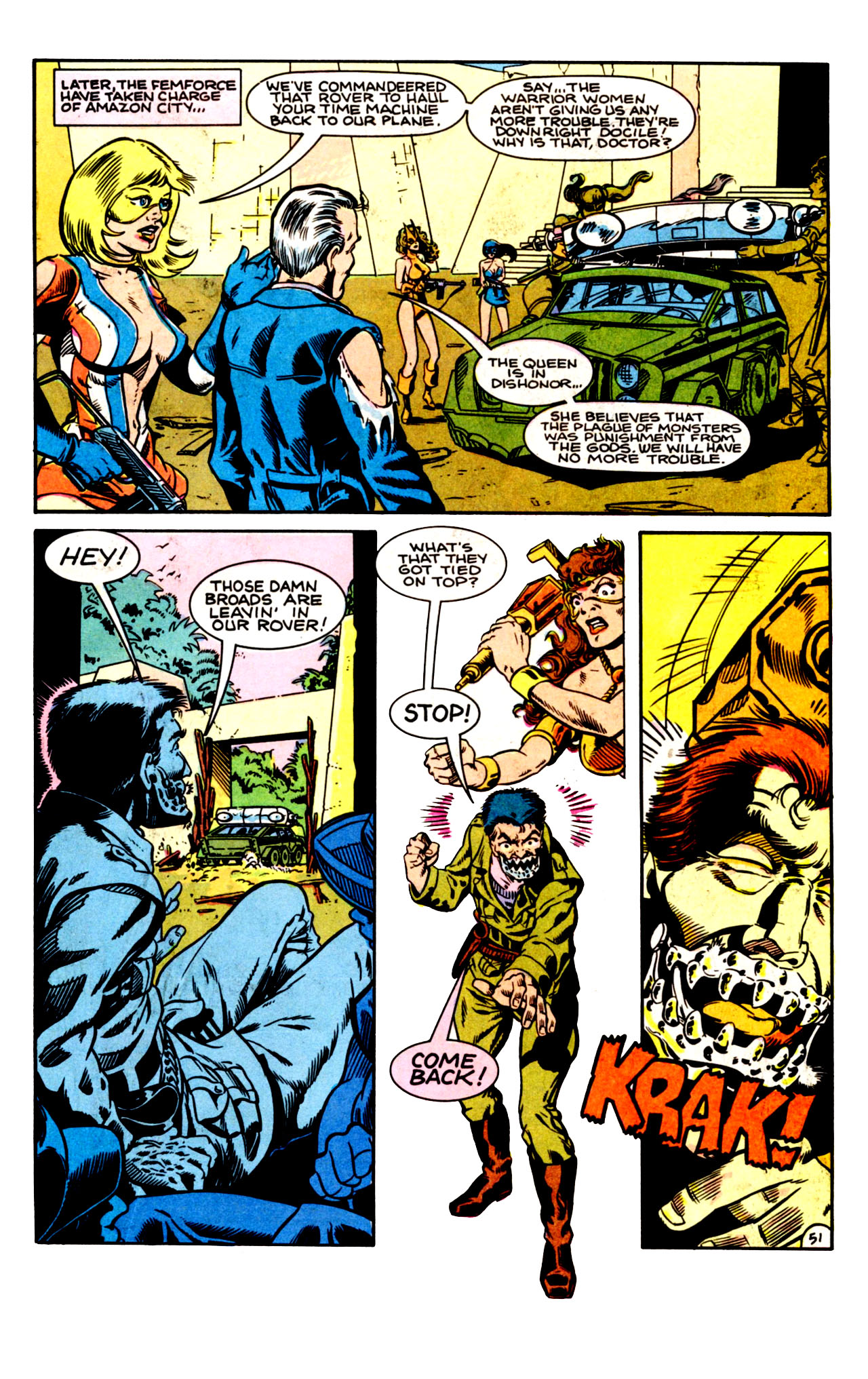 Read online Untold Origin of FemForce comic -  Issue # Full - 53