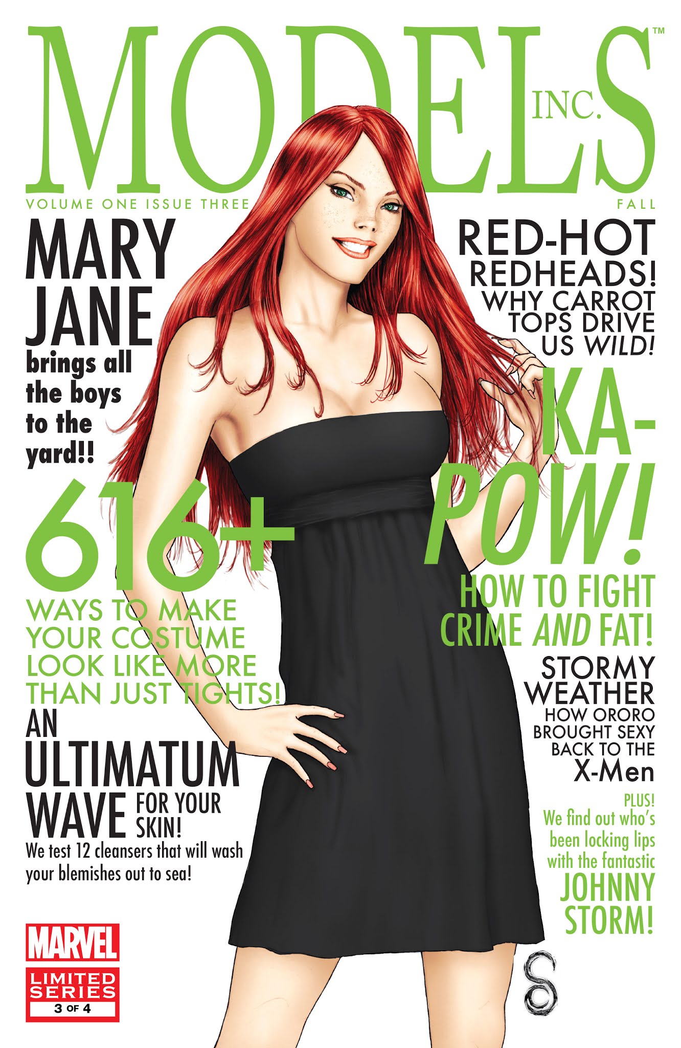 Read online Models, Inc. comic -  Issue #3 - 1