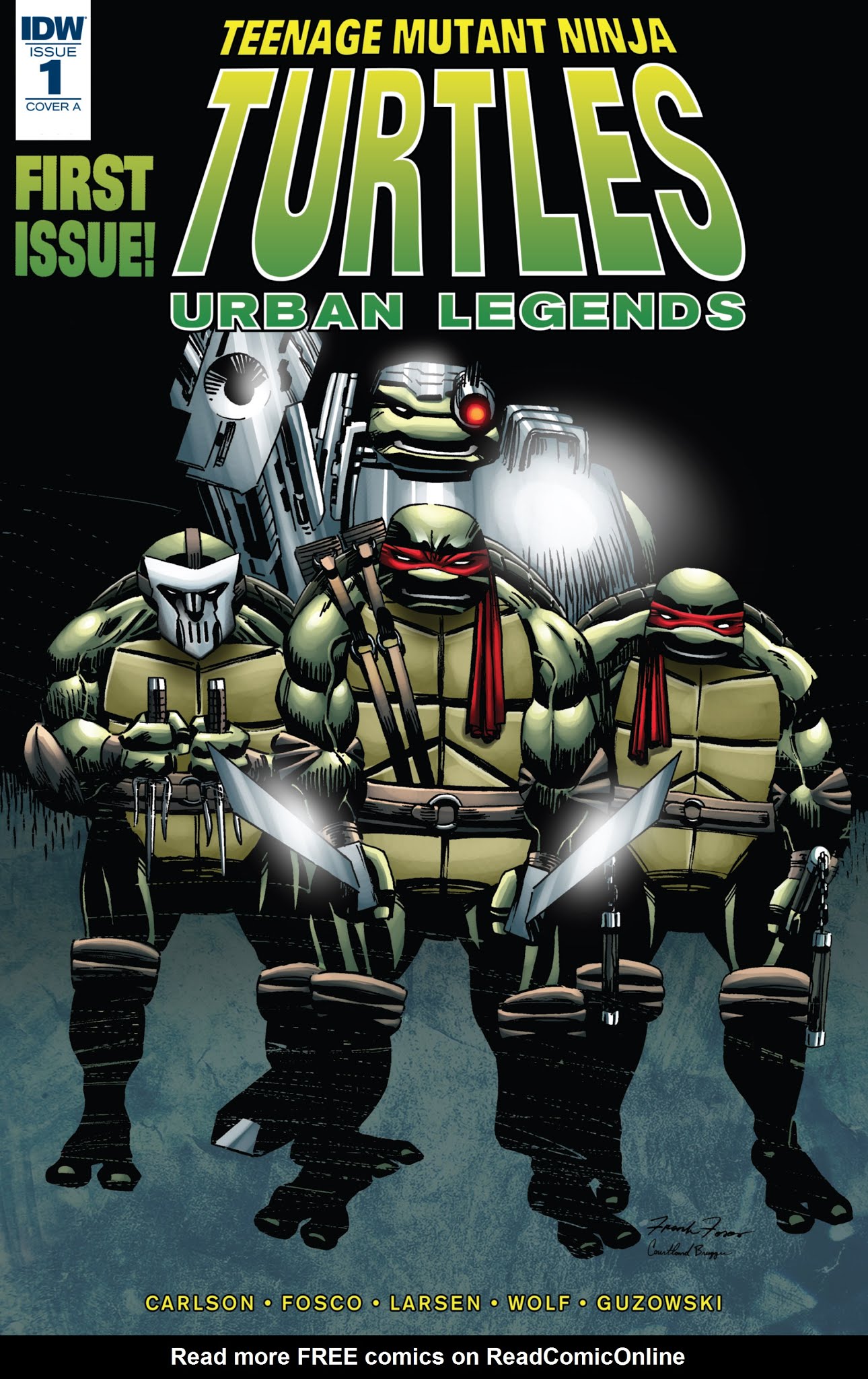 Read online Teenage Mutant Ninja Turtles: Urban Legends comic -  Issue #1 - 1